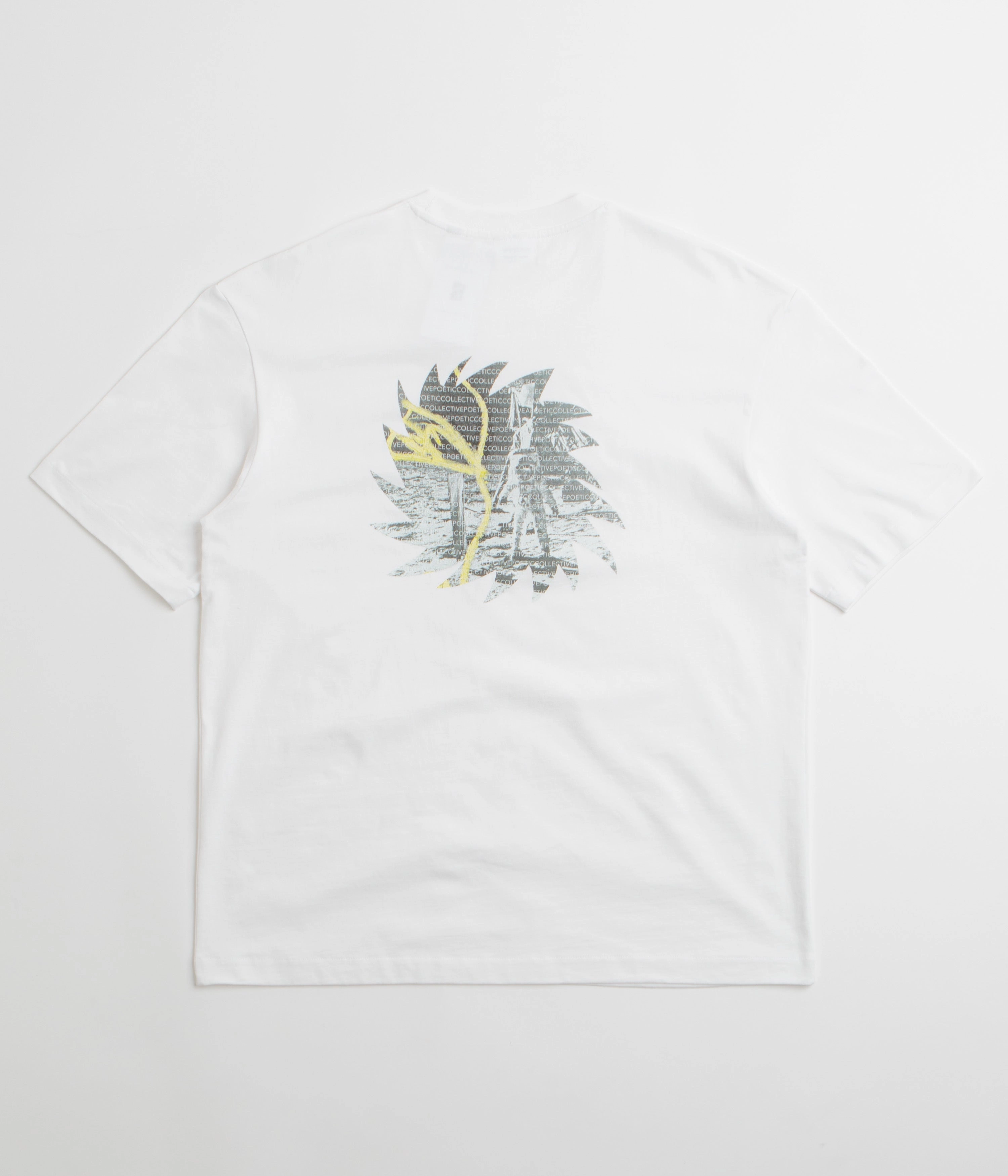 Poetic Collective Space T-Shirt - White smocking Lounge-wear