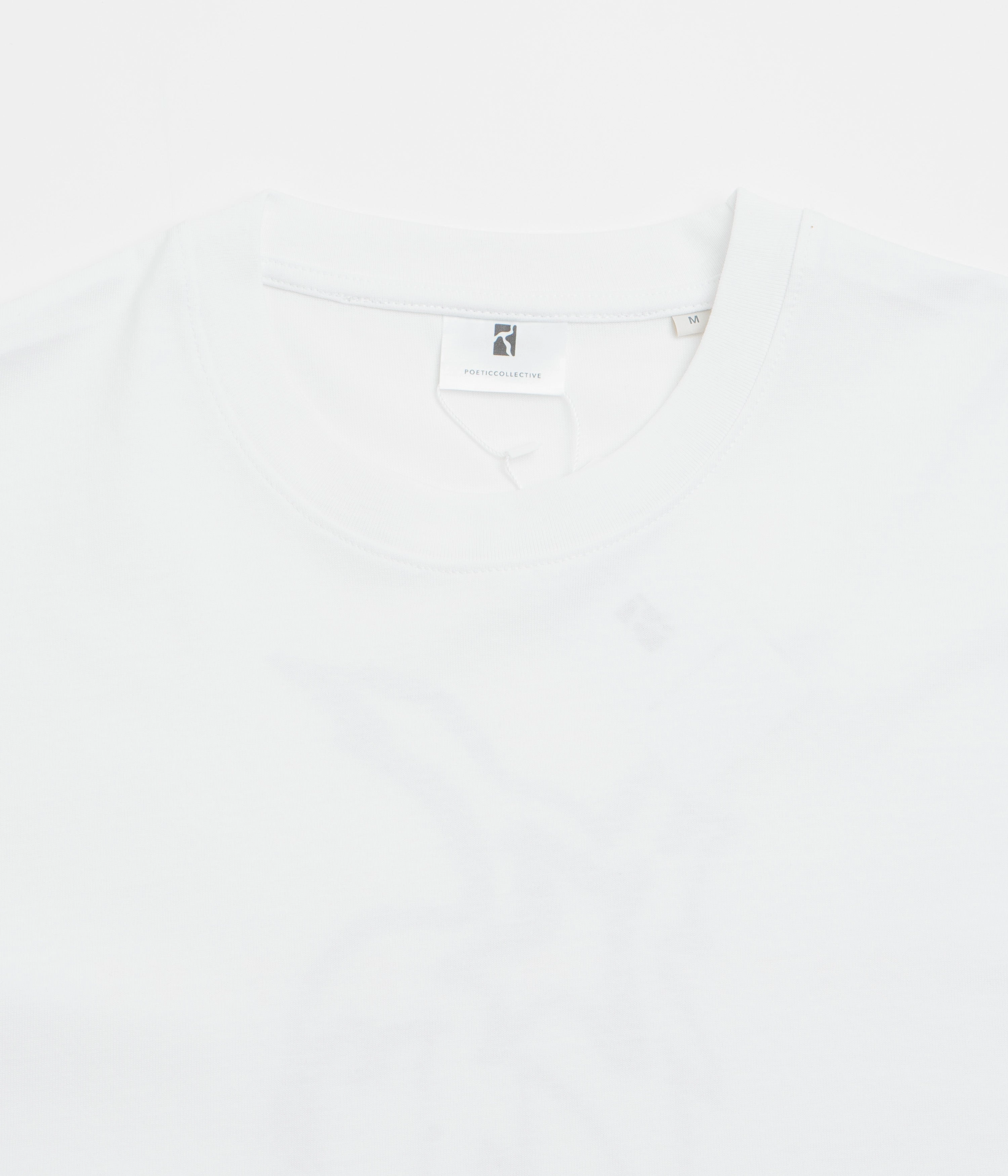 Poetic Collective Star T-Shirt - White stud