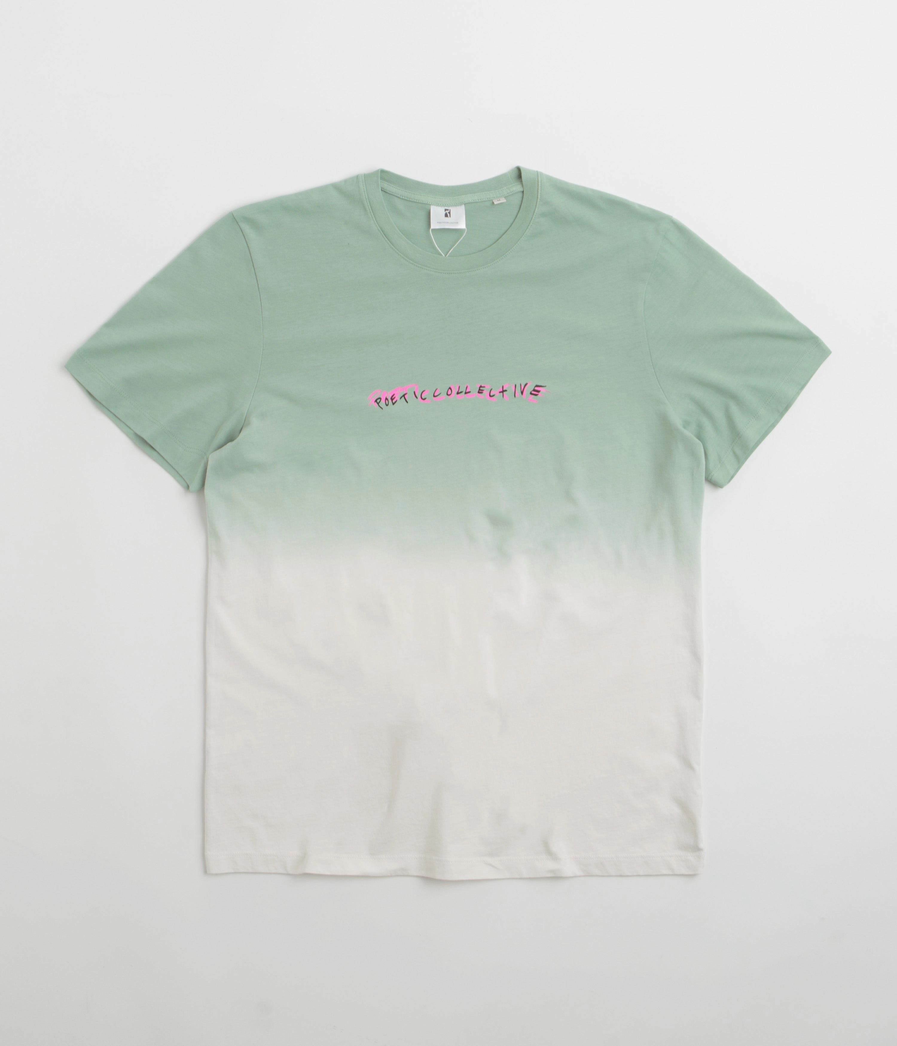 Semi Formal Poetic Collective Tie-Dye T-Shirt - Green / White