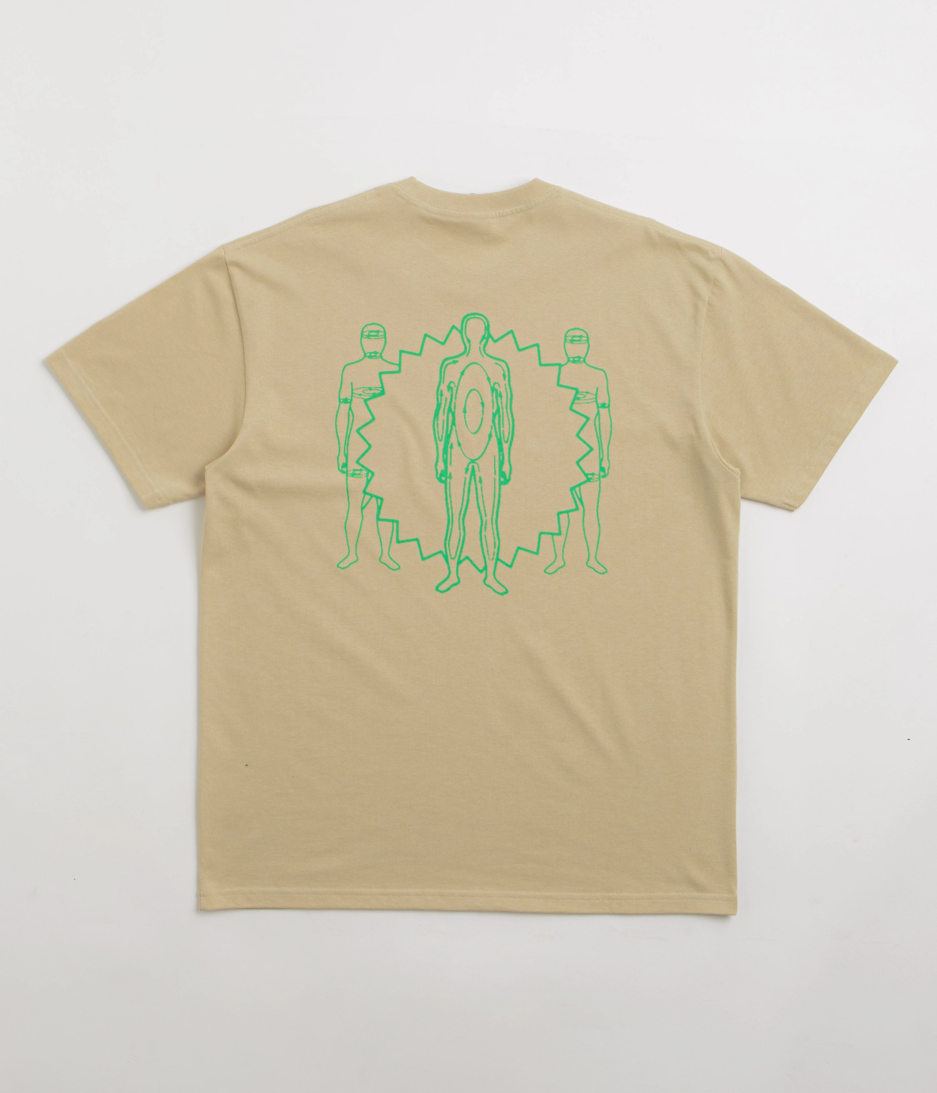 Coastal area library venue Polar Anyone Out There T-Shirt - Sand