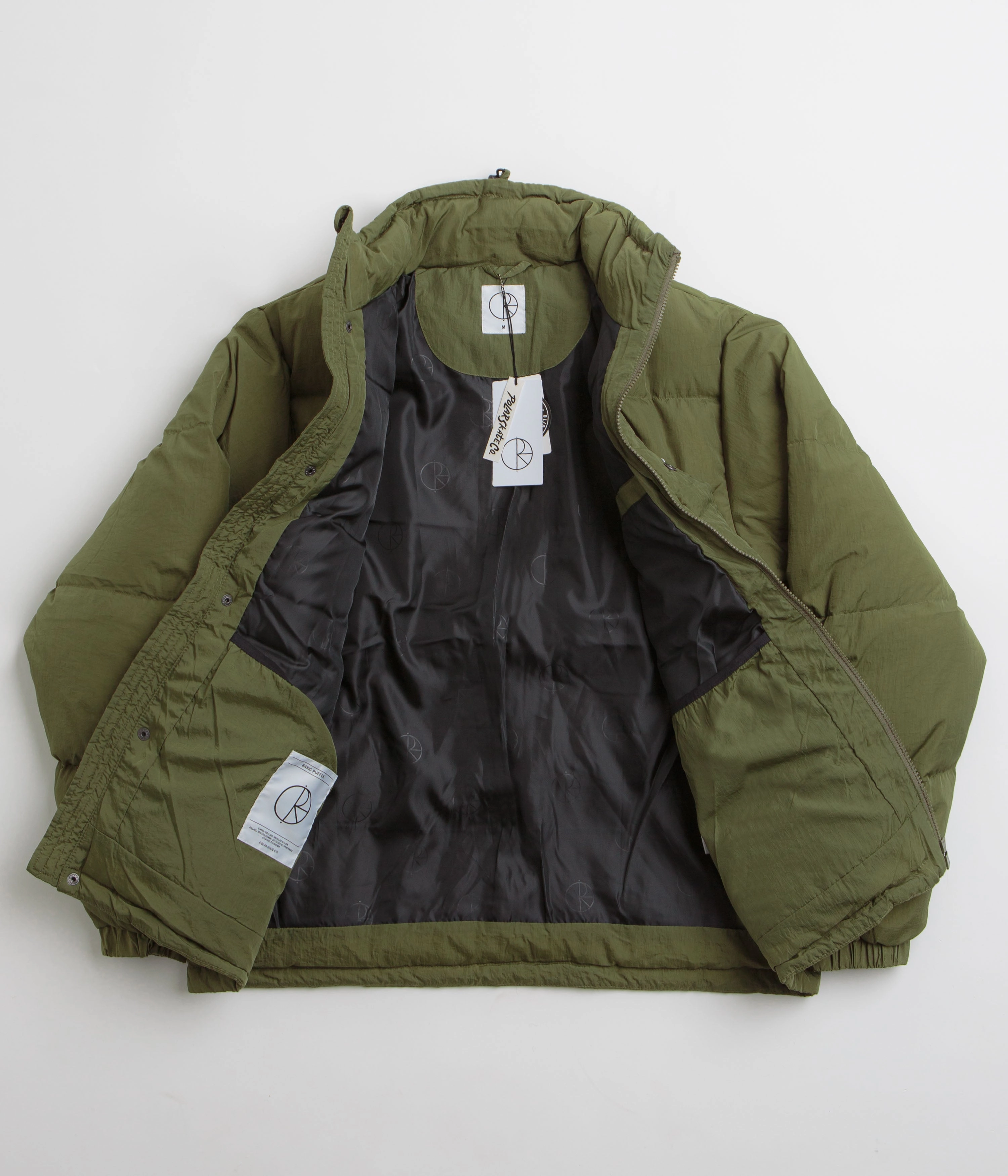 Mascara Polar Basic Puffer Jacket - Army Green