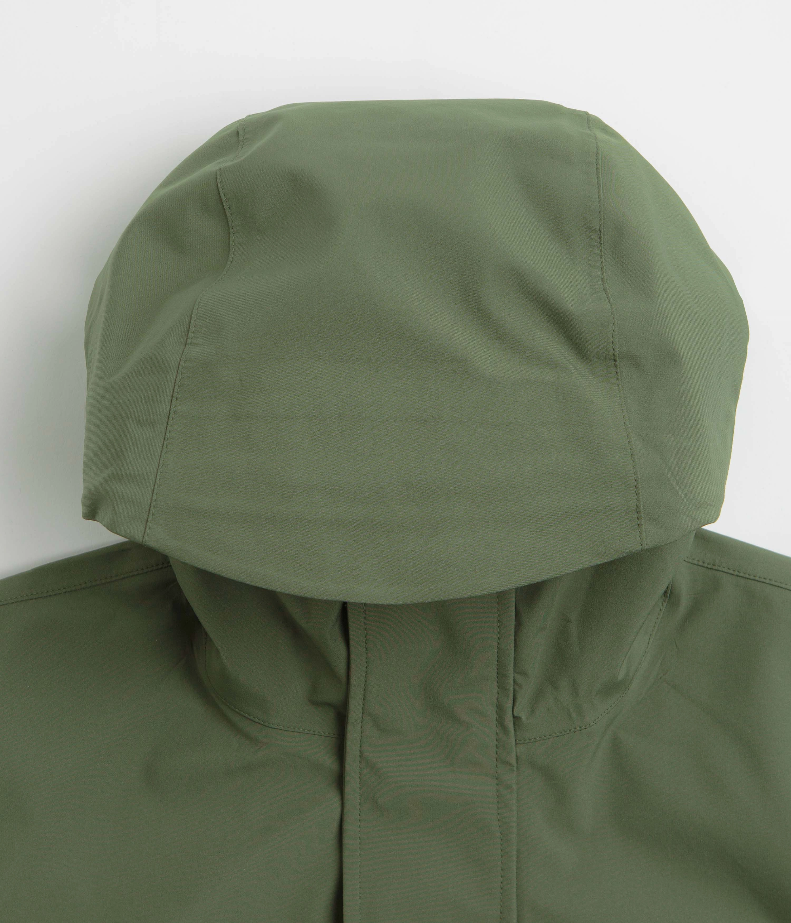 regular Polar Cargo Shell Jacket - Moss Green