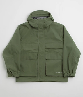 Polar Cargo Shell Jacket - Moss Green Innovate