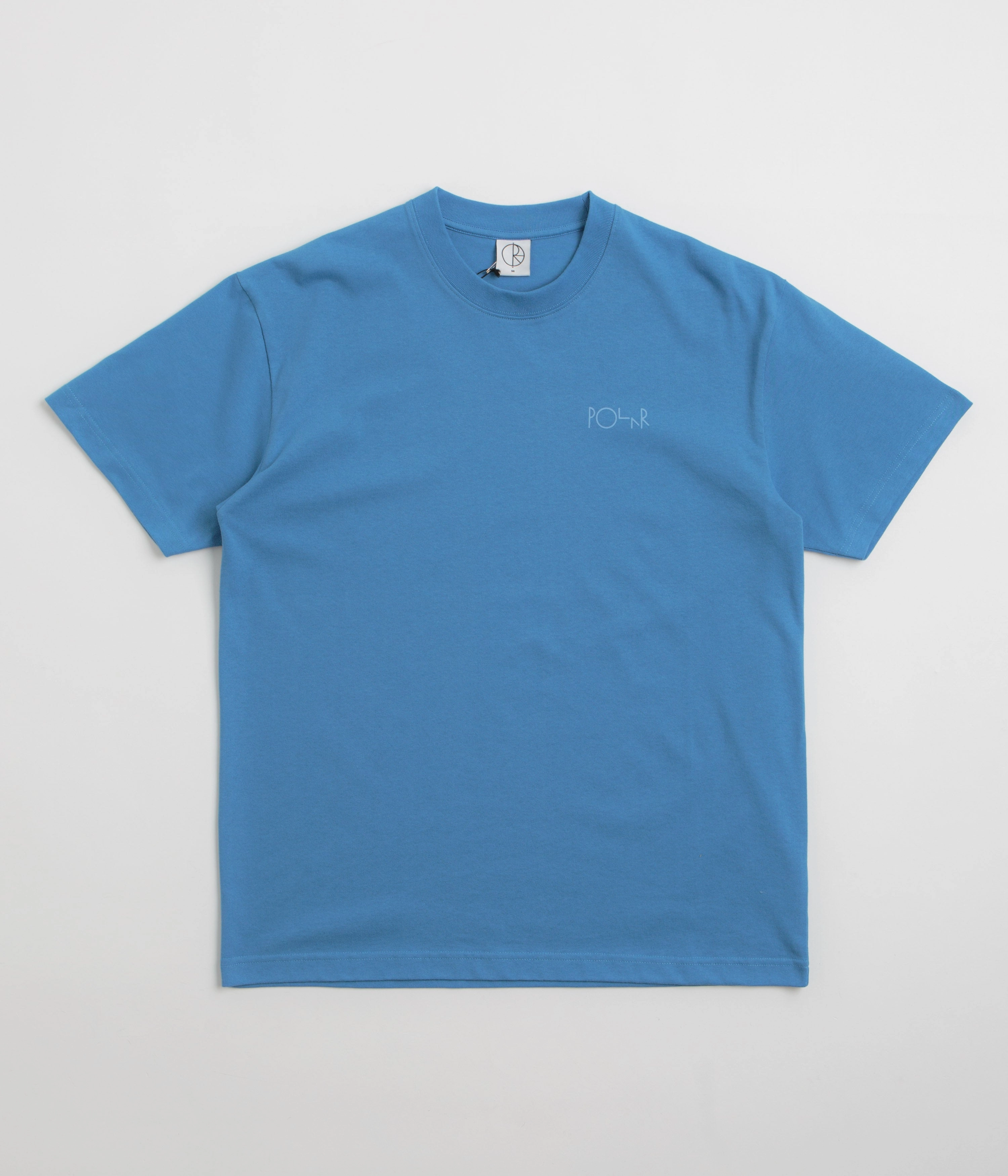 Polar Contrast Stroke Logo T-Shirt - French Blue Graduation outfit