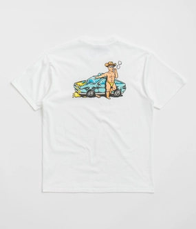 Polar Cowboy Cop T-Shirt - White Hiking Gear bus event