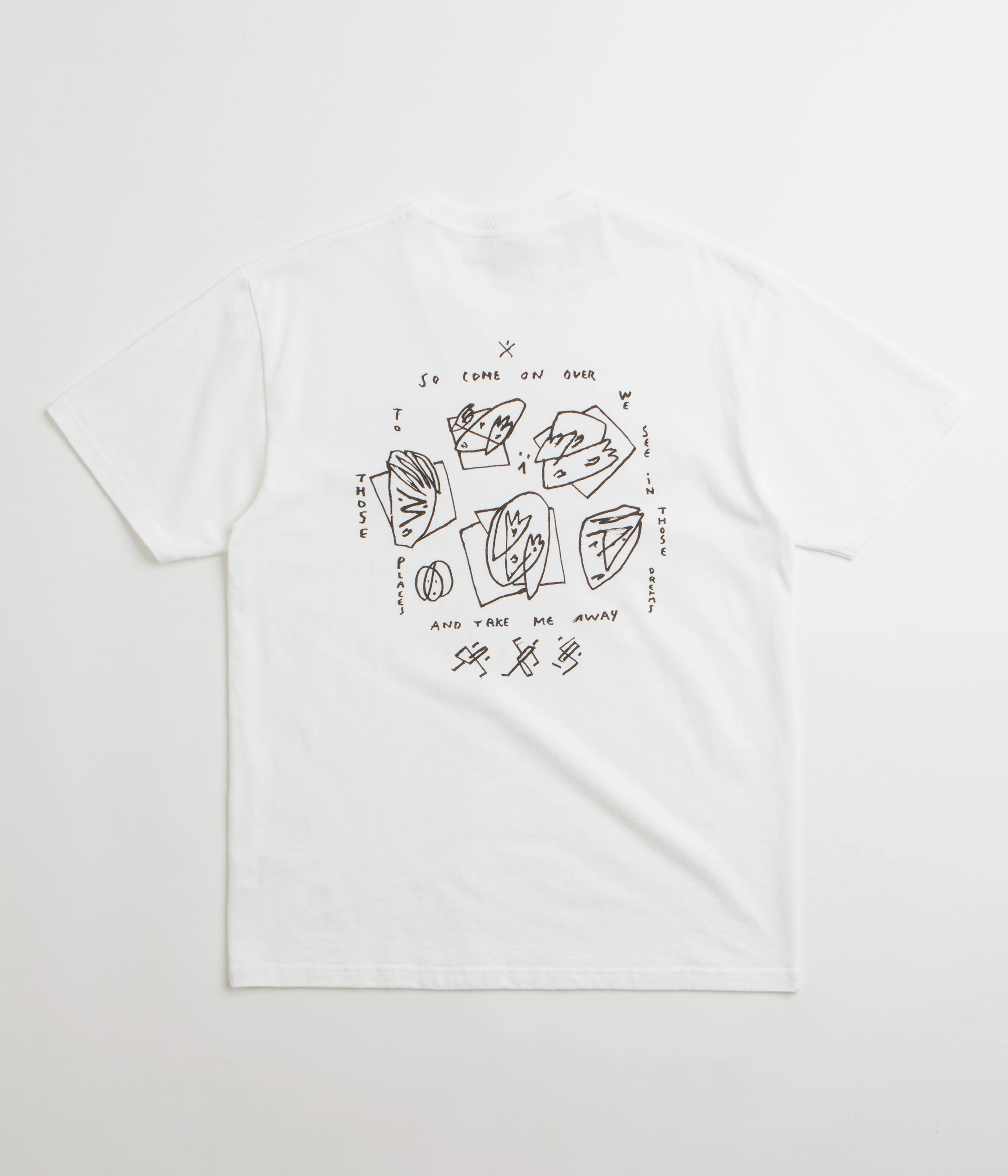 Budget Friendly Polar Dreams We Dream T-Shirt - White