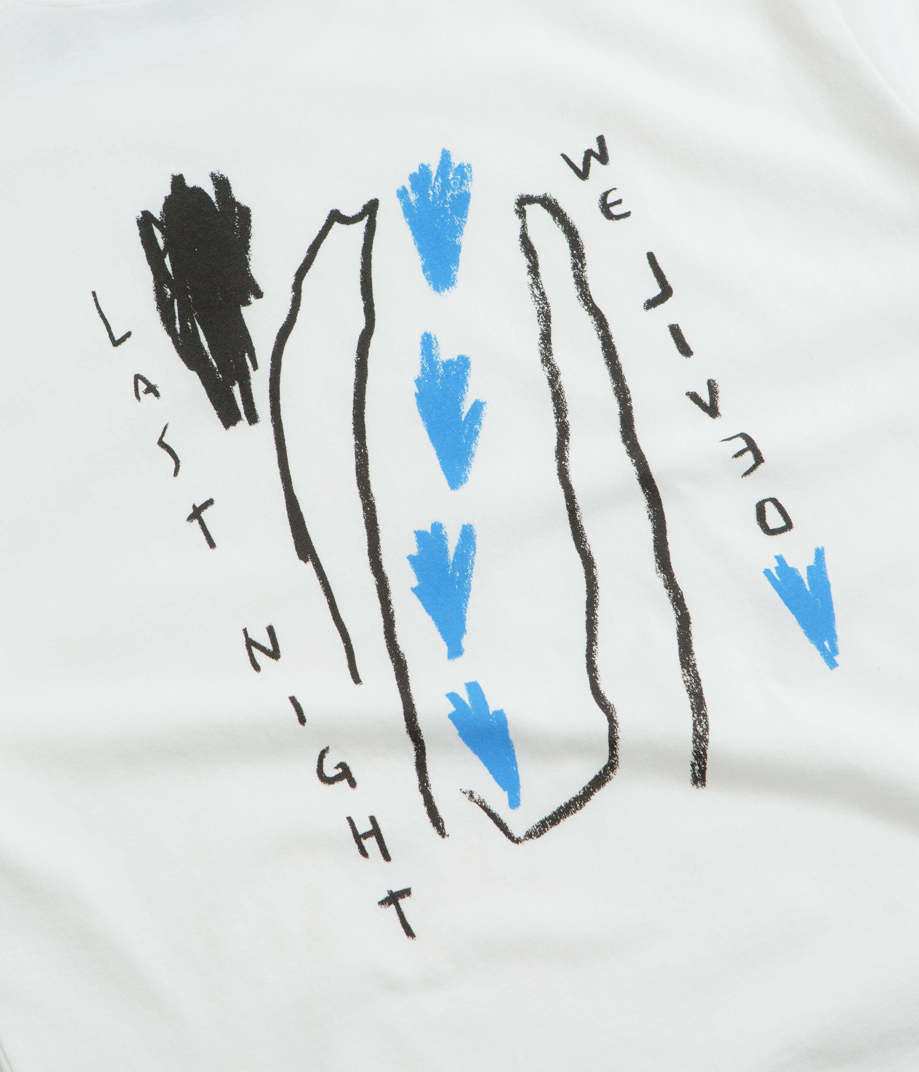 Polar Last Night T-Shirt - White beads