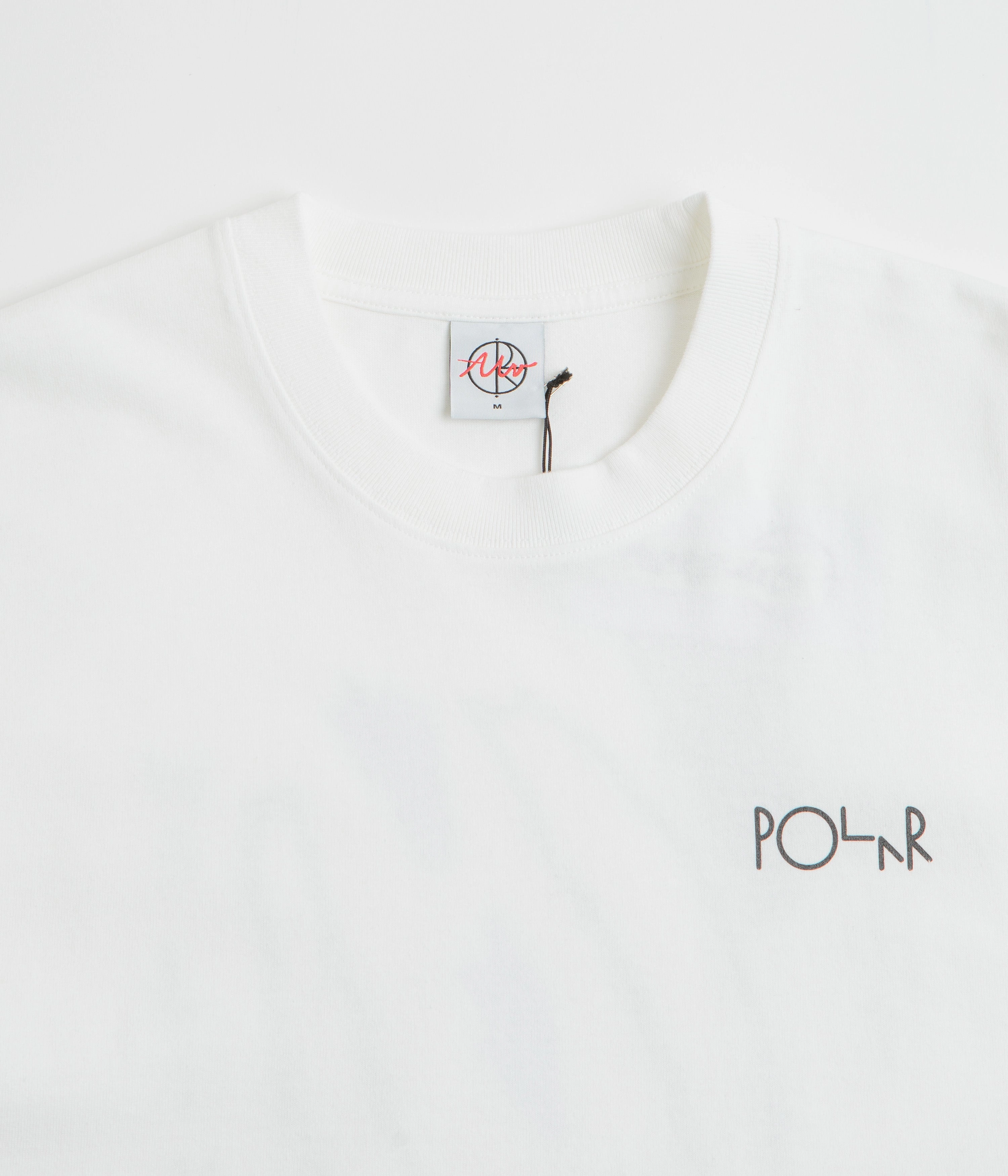 monogram skiing event Polar Last Night T-Shirt - White