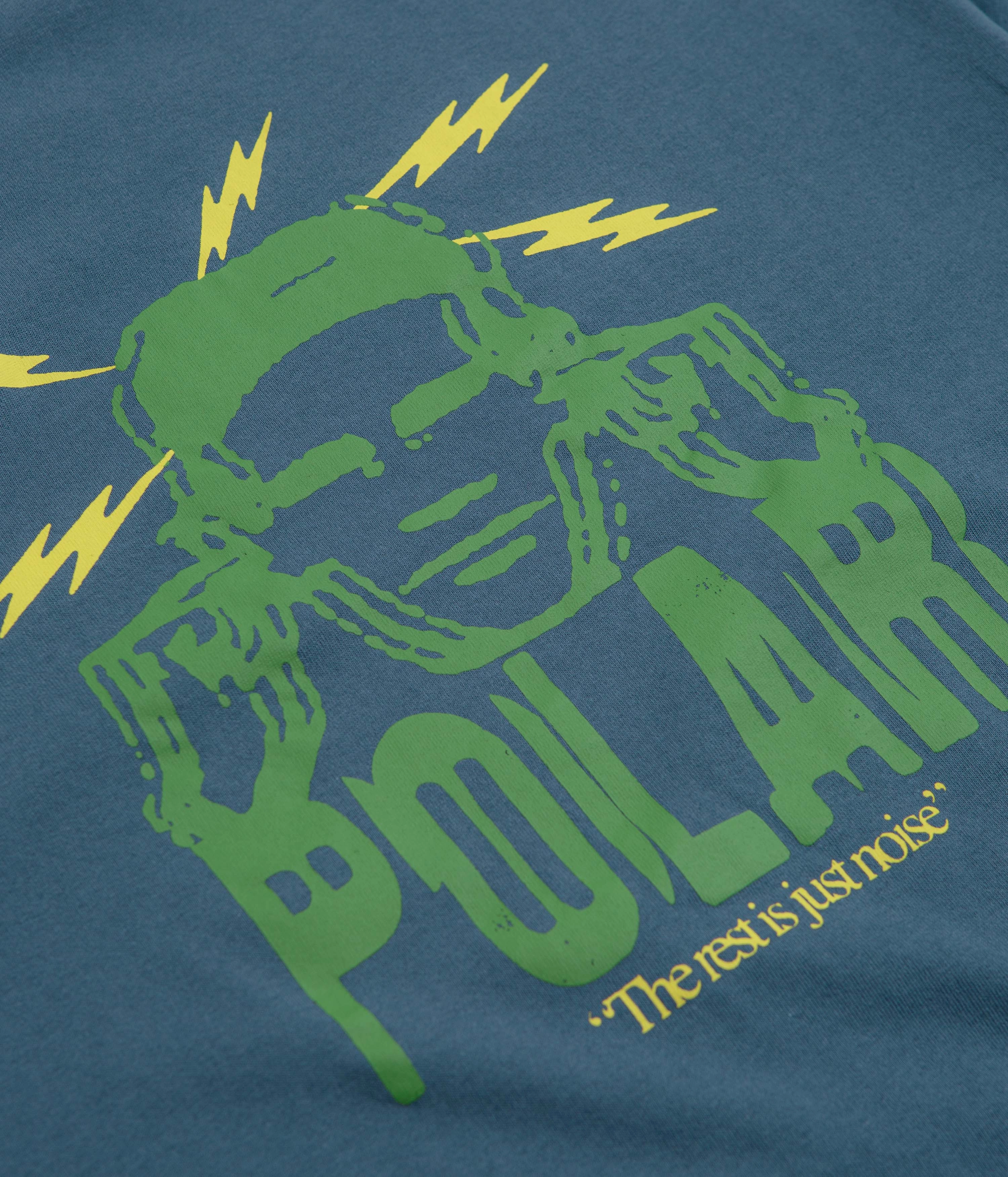 Fashionista Reinforced Seams Polar Noise T-Shirt - Grey Blue