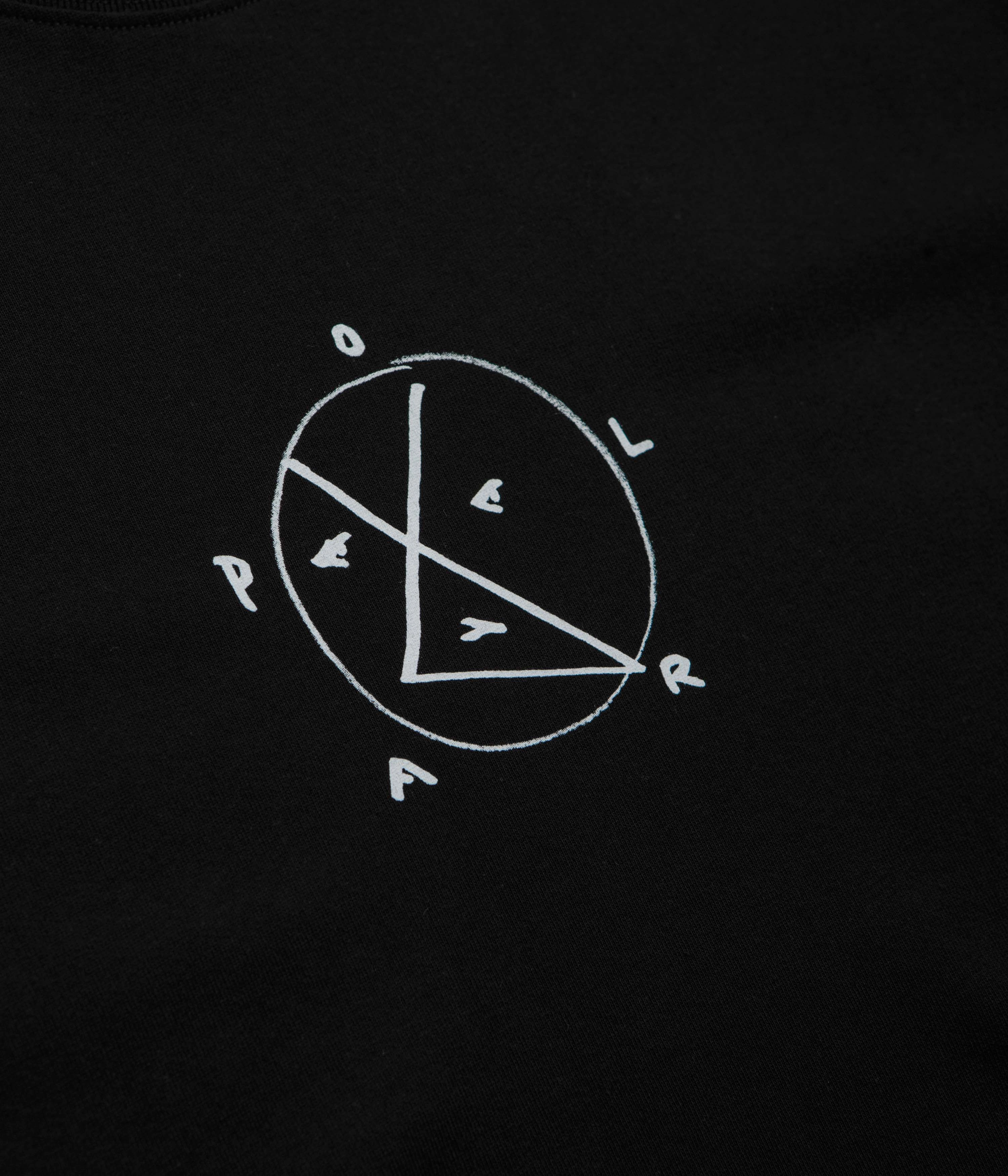 Cap sleeves golfing venue Polar Polar Head T-Shirt - Black