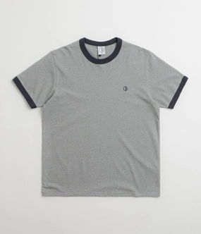 jewelry Polar Ringer T-Shirt - Heather Grey / Navy / Navy