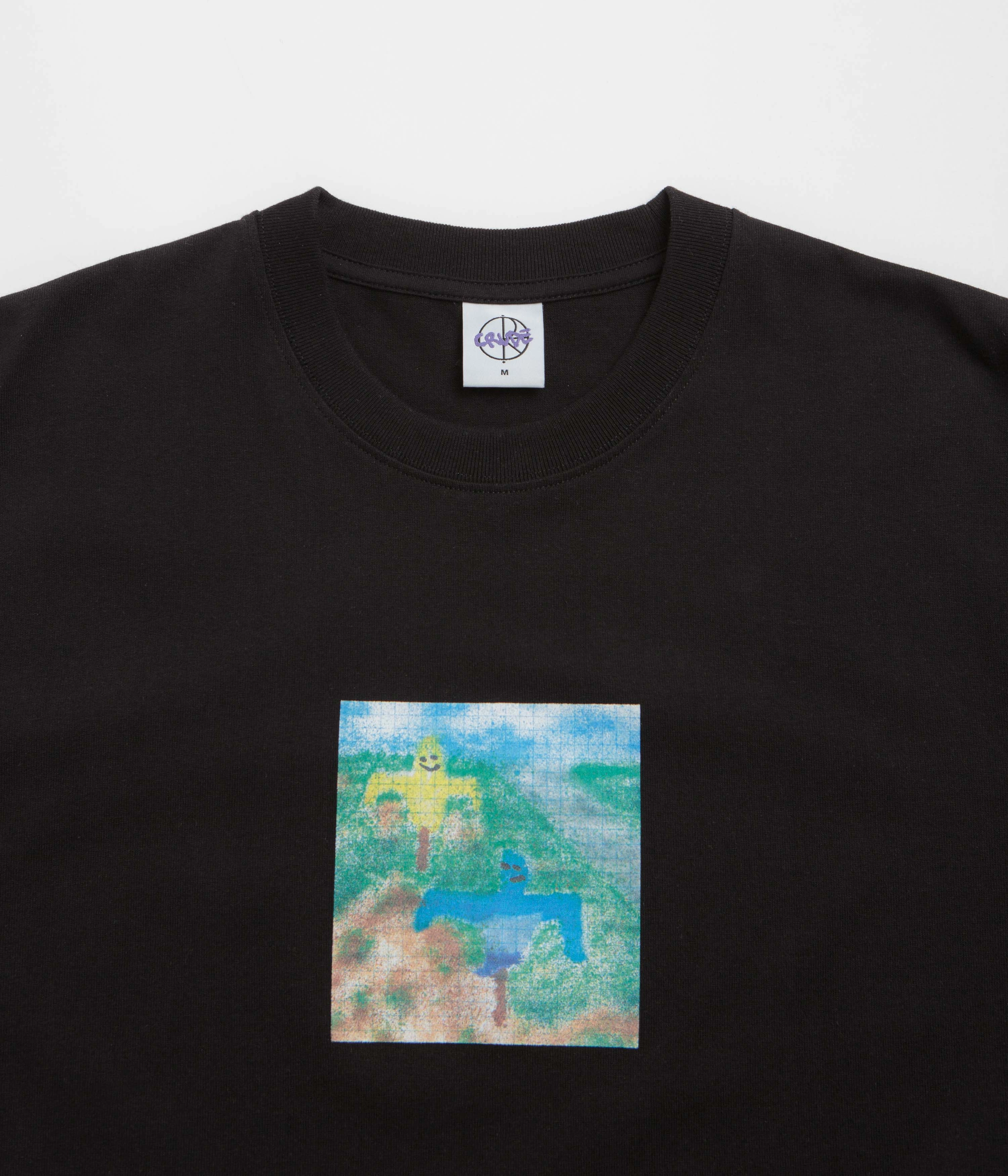 Polar Scarecrow T-Shirt - Black skiing venue running venue