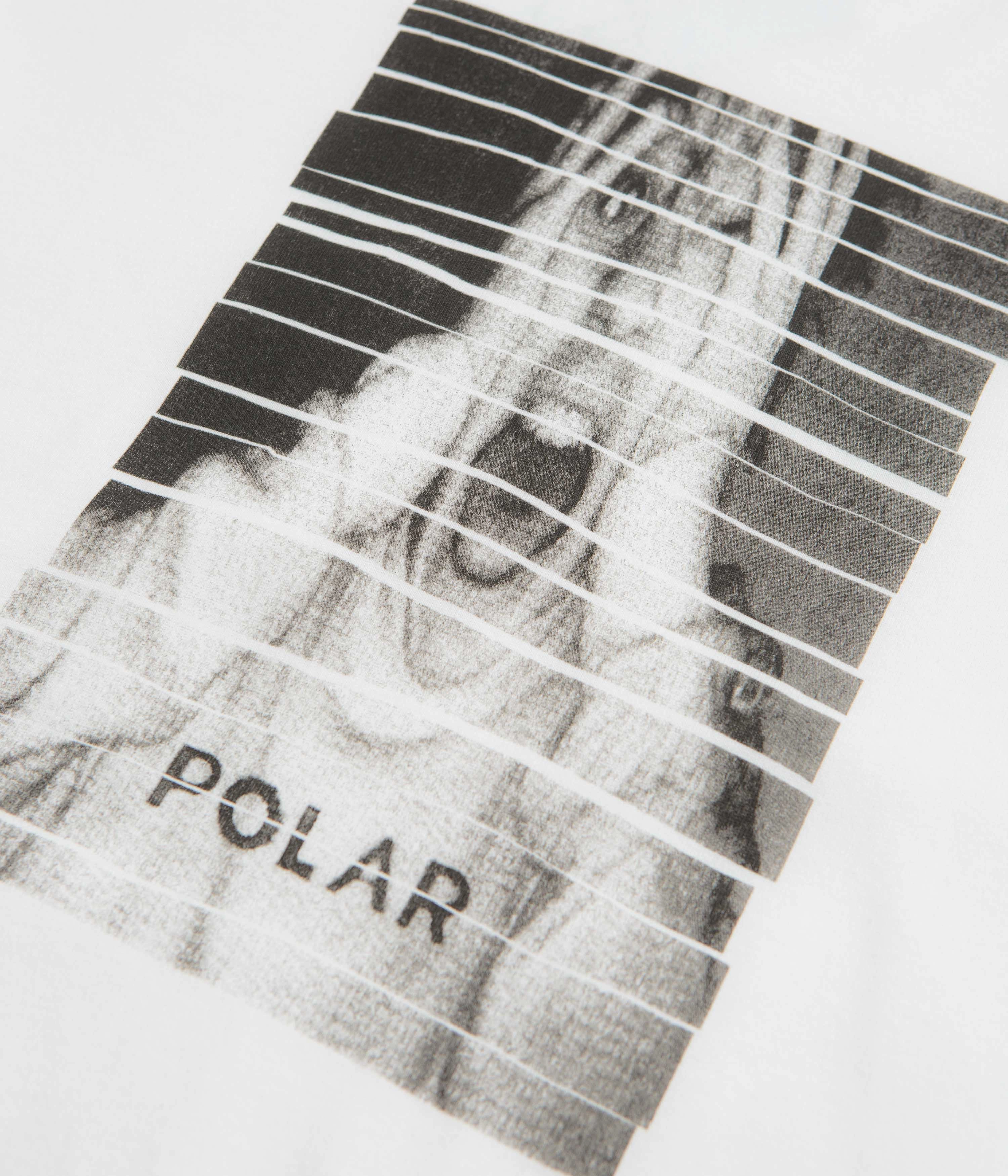 Polar Scream T-Shirt - White pleats