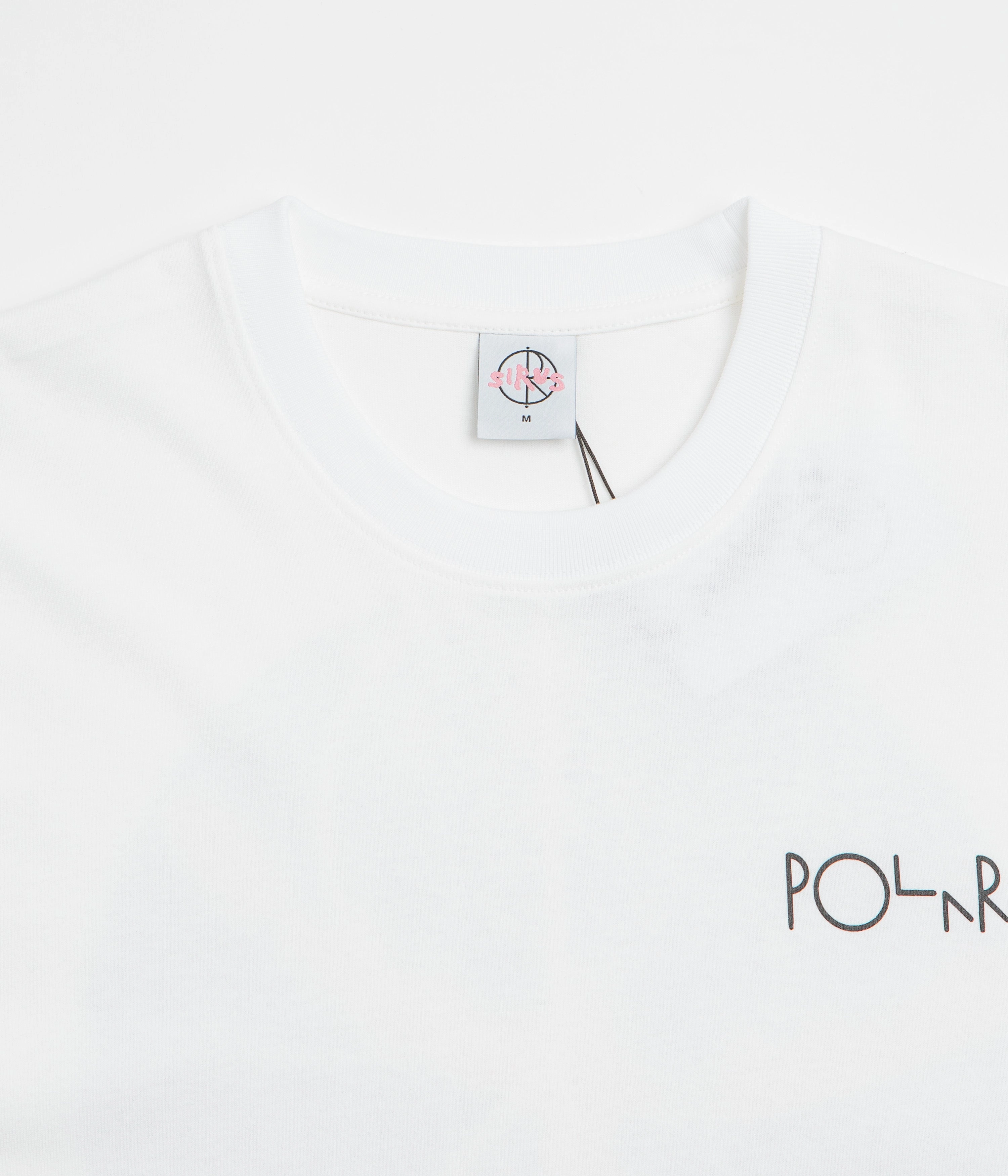 Polar Searching For Peace Fill Logo T-Shirt - White Pub pocket