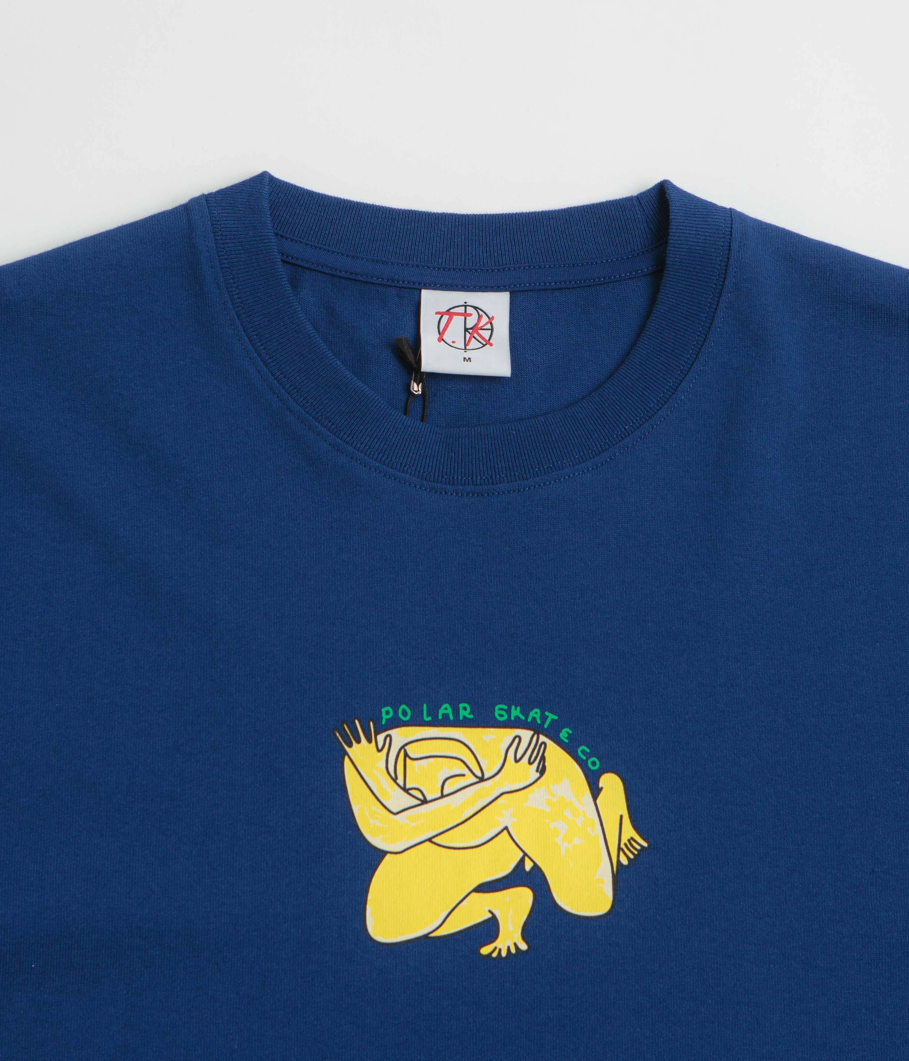 flared silhouette Polar Shy Bow T-Shirt - Deep Royal Blue