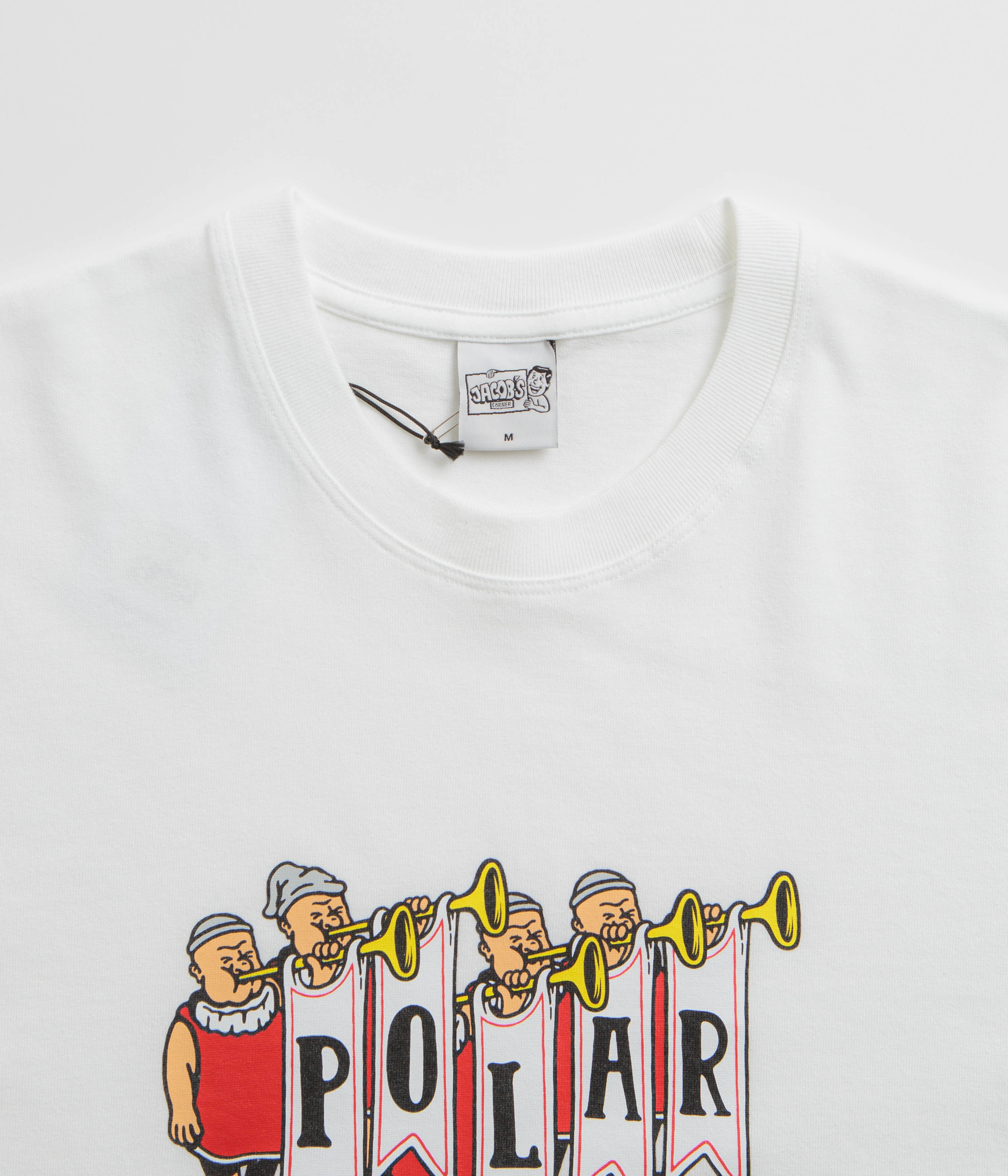 Polar Trumpets T-Shirt - White Edgy