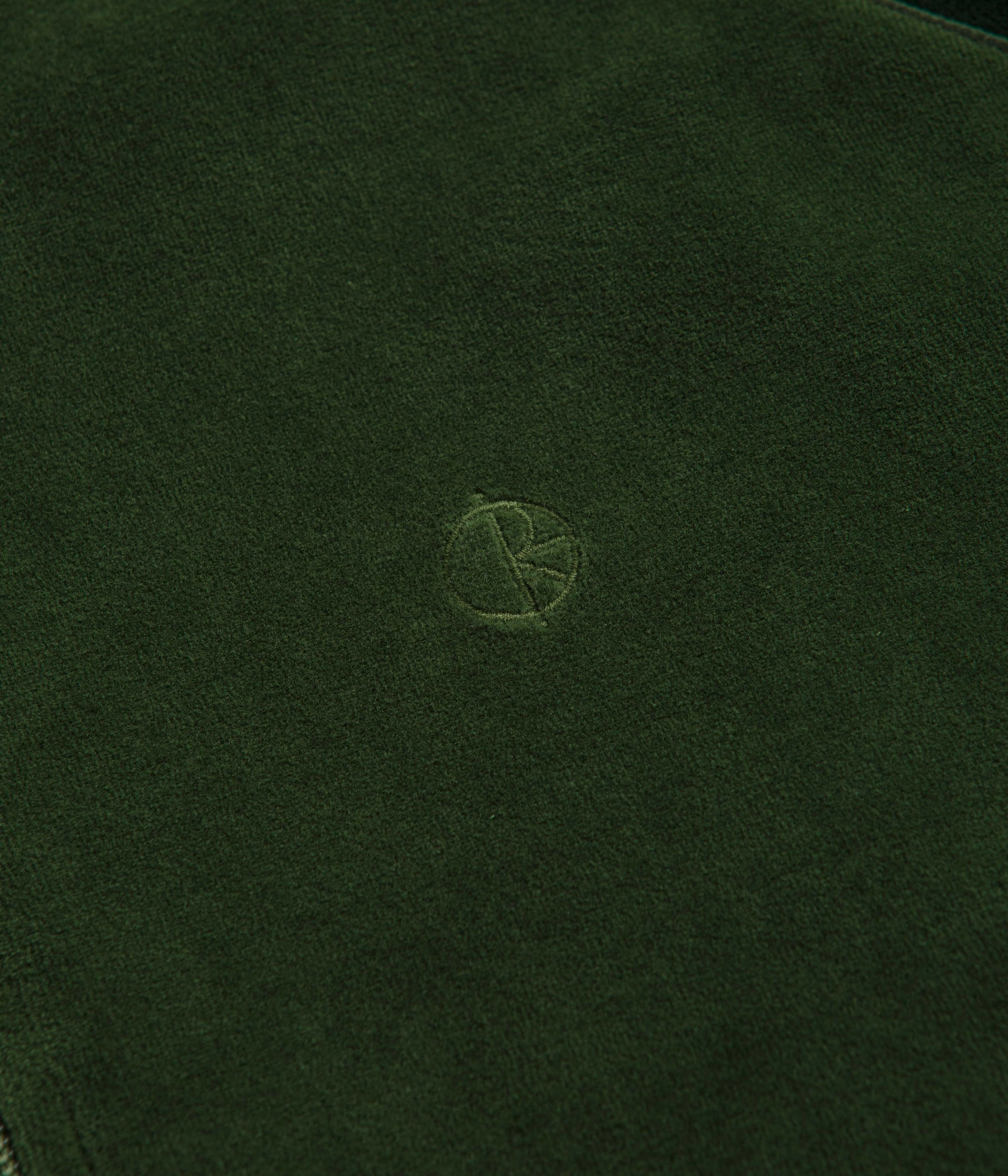 Network Polar Velour Ralph Jacket - Garden Green