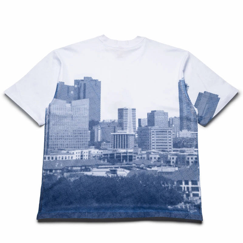 Quiet neighborhood Sneakers Politics x Dallas Mavericks x Mitchell & Ness Skyline Tee - White