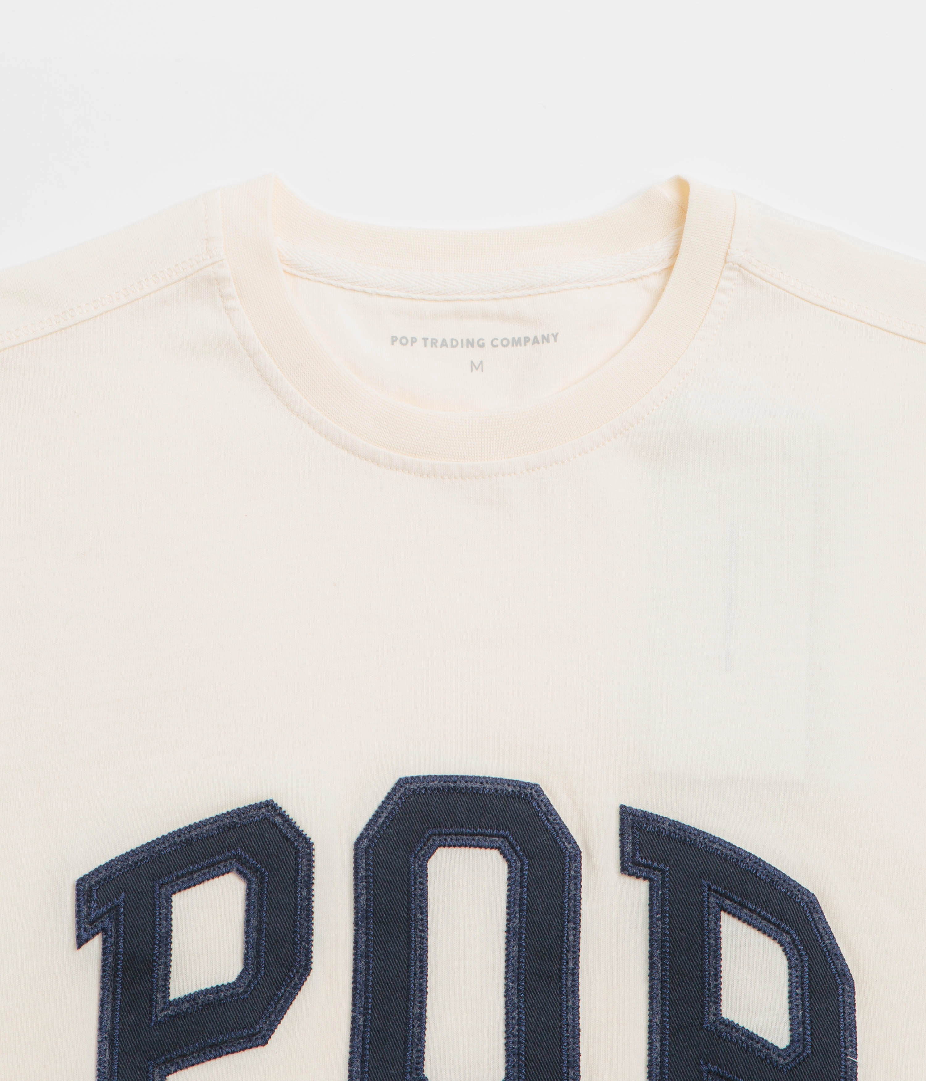 Thermoregulating Technology Pop Trading Company Arch T-Shirt - Off White