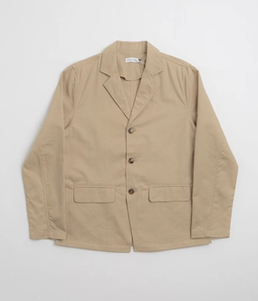 Pop Trading Company Hewitt Suit Jacket - White Pepper Flexible Movement