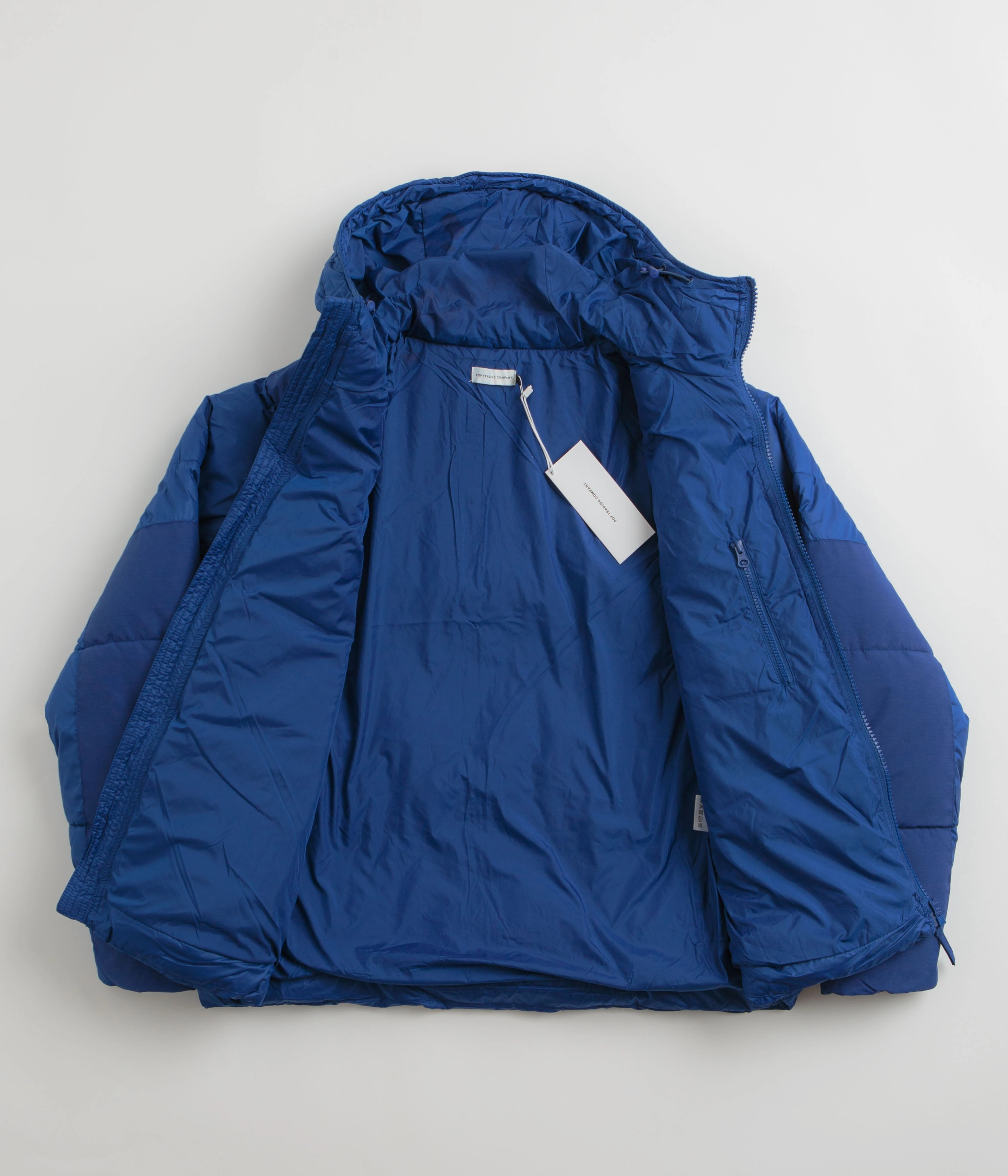 Team-sports Pop Trading Company Puffer Jacket - Sodalite Blue