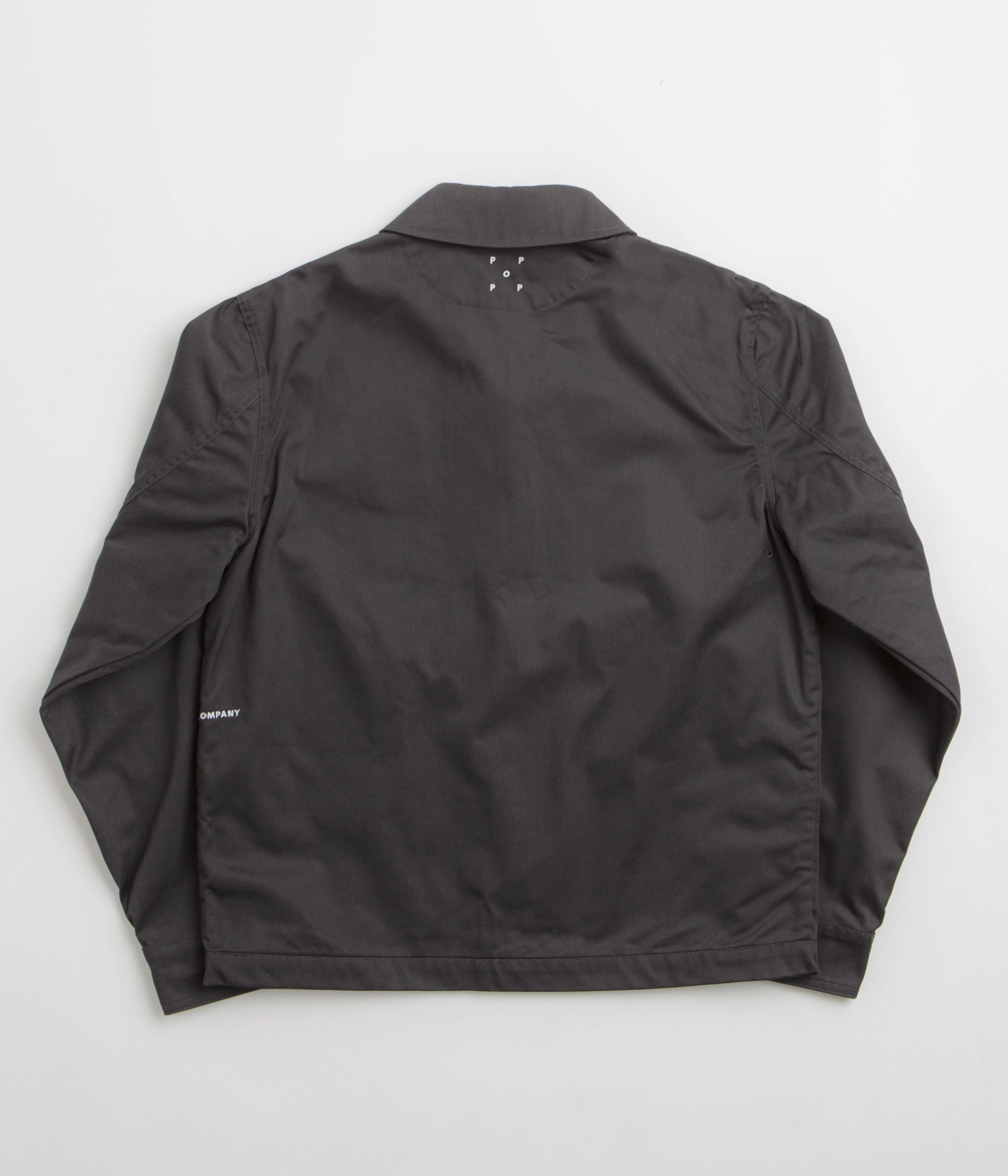Pop Trading Company Worker Jacket - Anthracite Alpine Style City Life