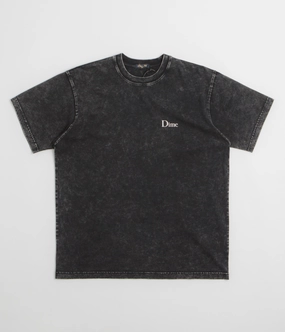 poncho silhouette Designer Dime Classic Small Logo T-Shirt - Faded Black