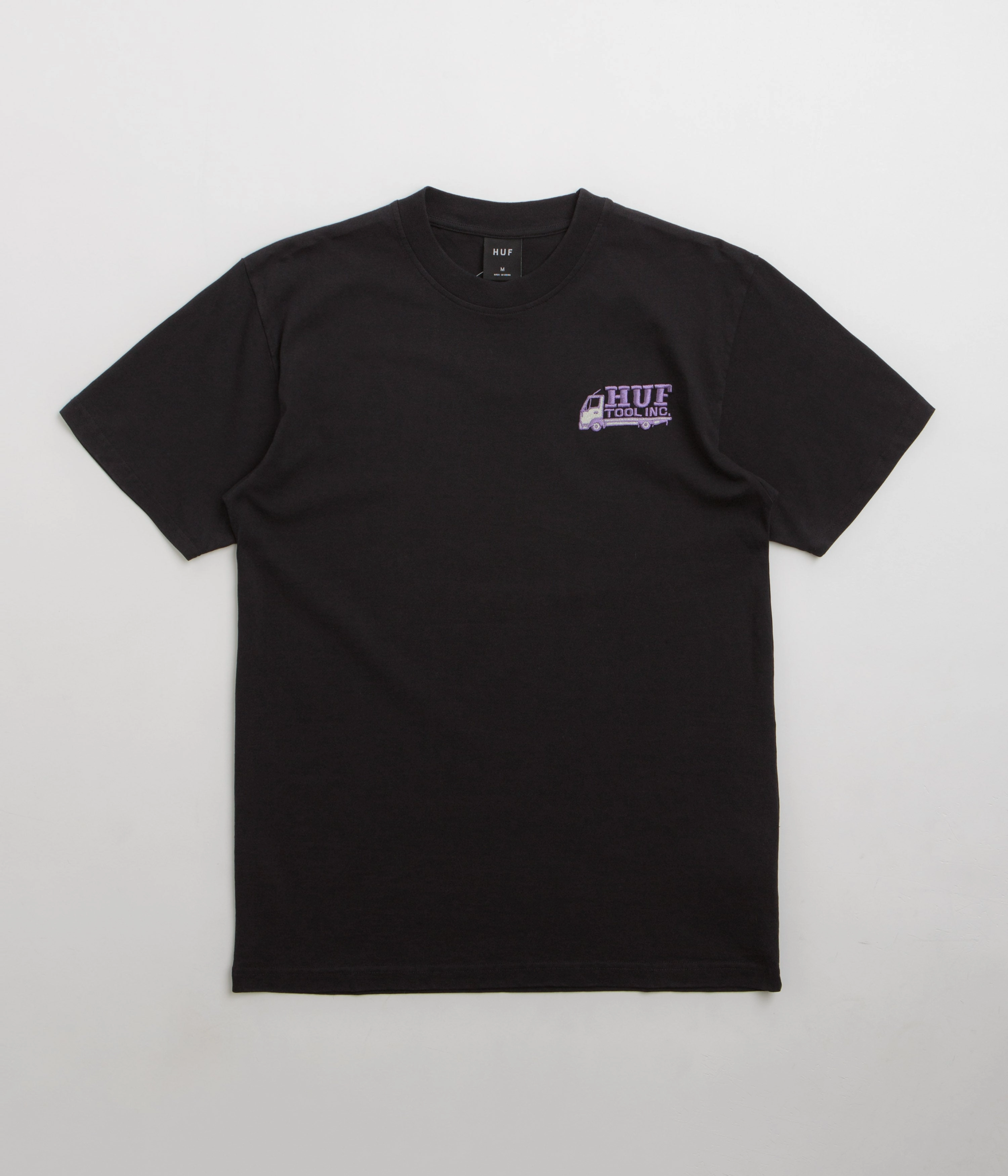 HUF Tool Inc Washed T-Shirt - Washed Black City Life