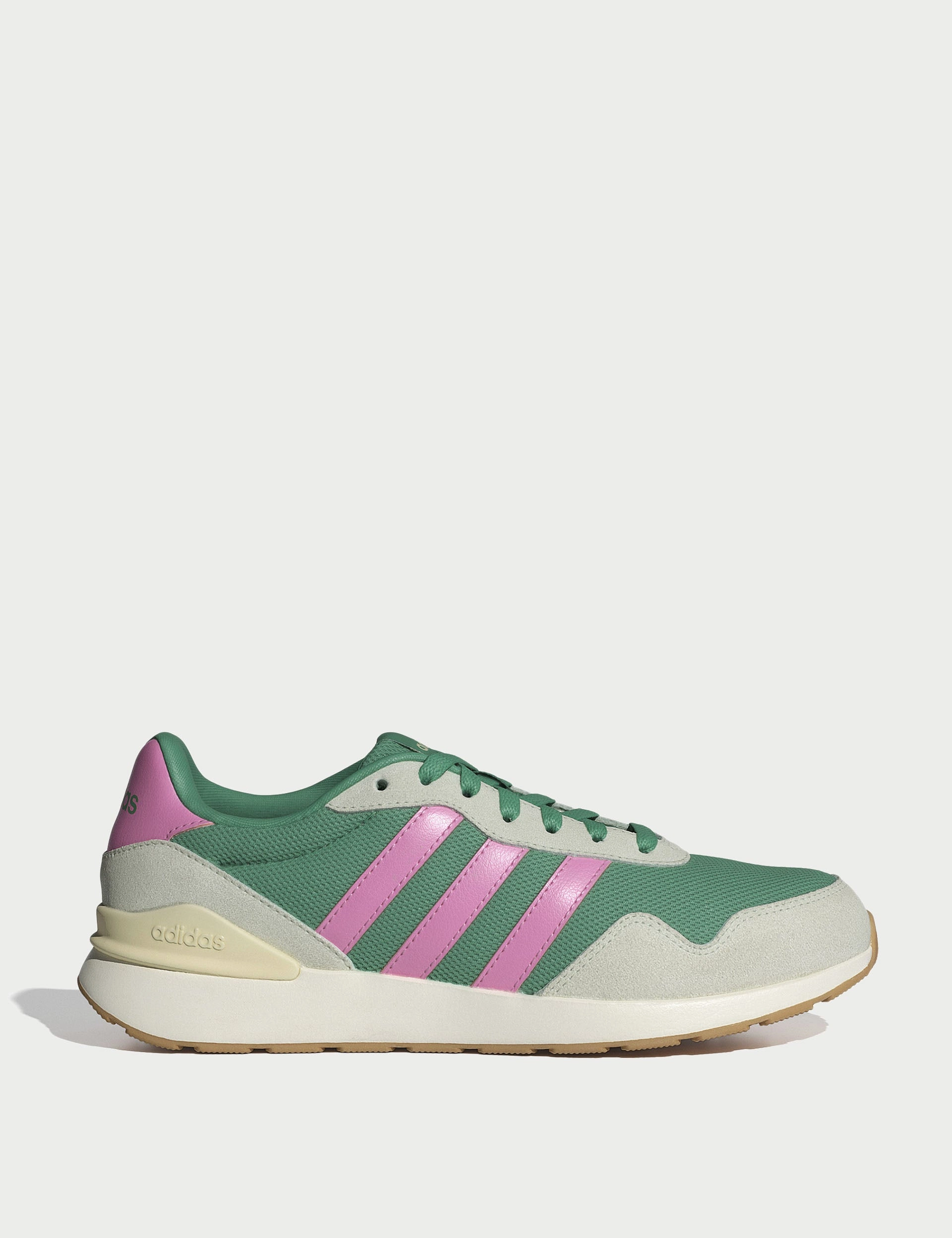 Run 60S 4.0 Shoes - Semi Court Green/Bliss Pink/Warm Vanilla Smooth Feel On Duty