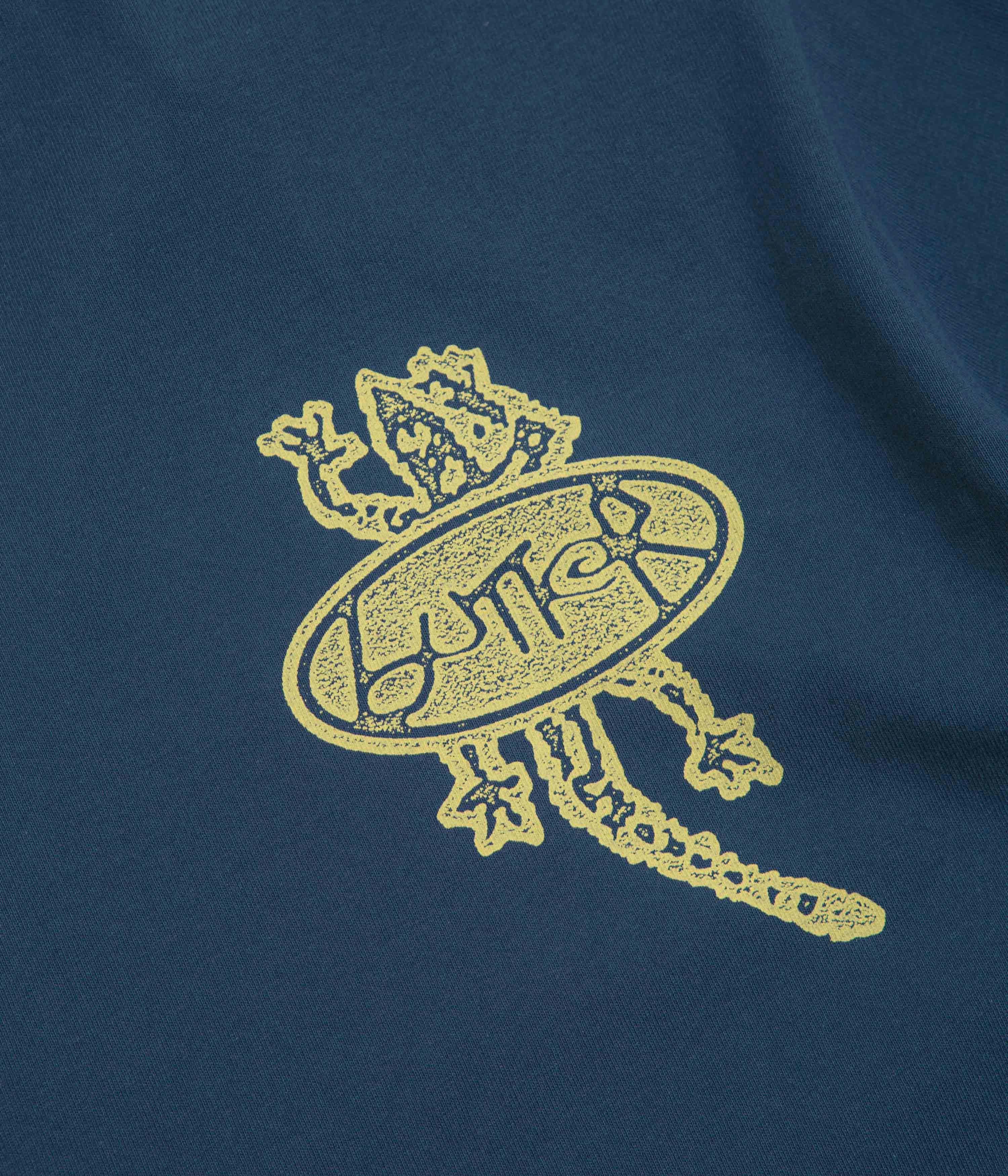 Butter Goods Wipeout T-Shirt - Denim nursing clothes adult clothing