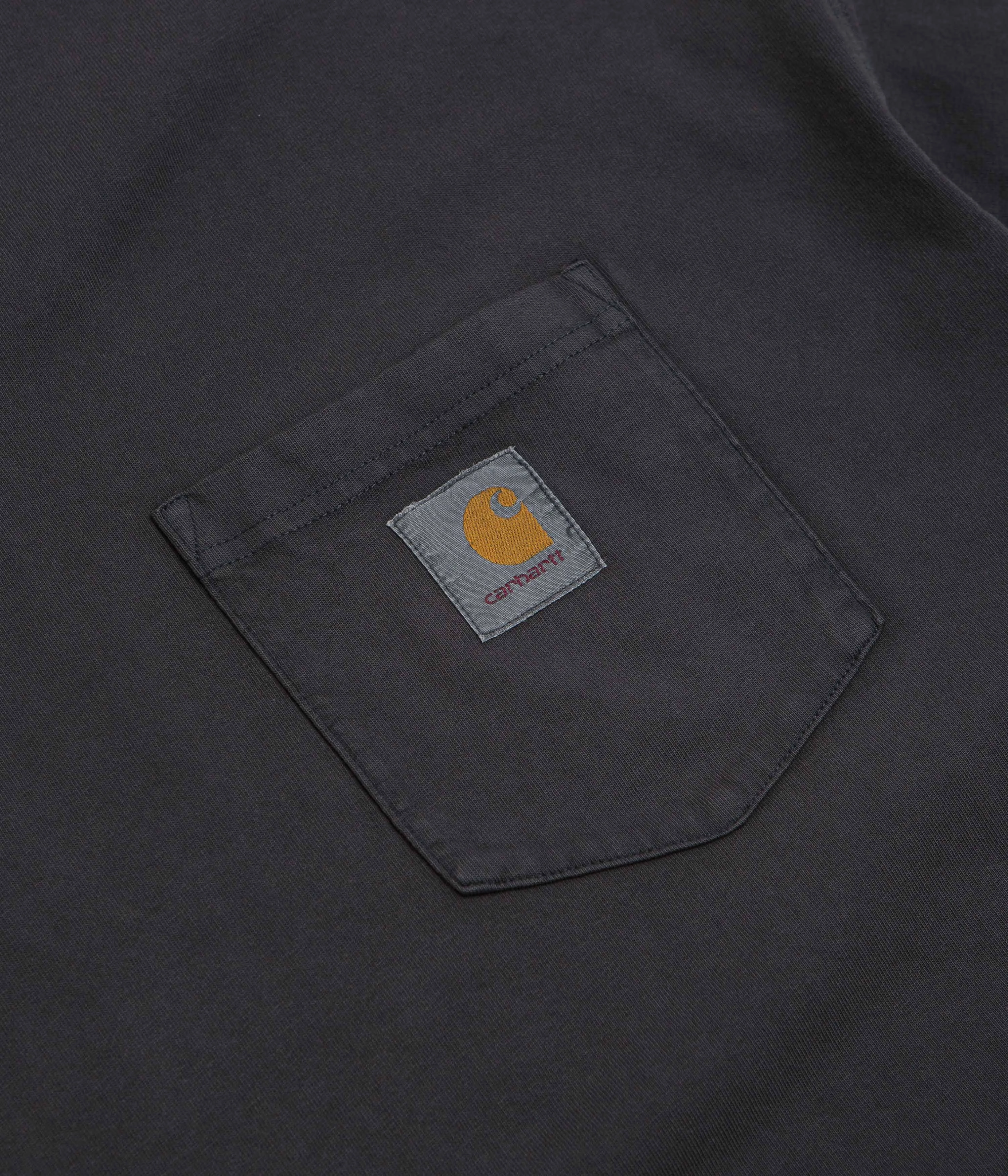 Carhartt Hudson Pocket T-Shirt - Black Presentation Cool Touch Fabric Technology