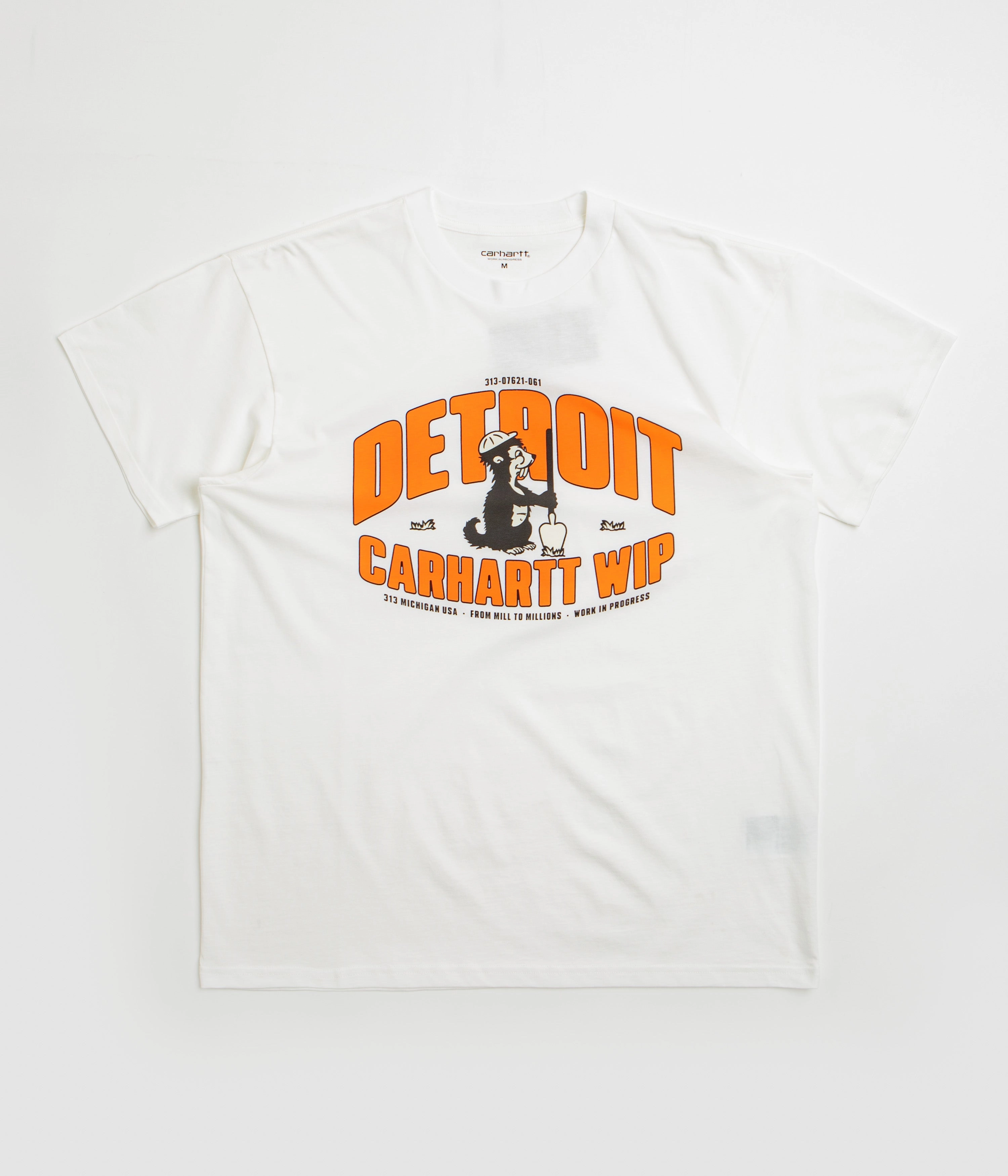 Carhartt Underground T-Shirt - White rooftop event