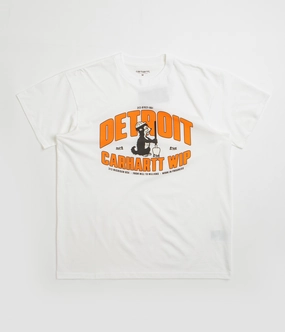 Carhartt Underground T-Shirt - White rooftop event