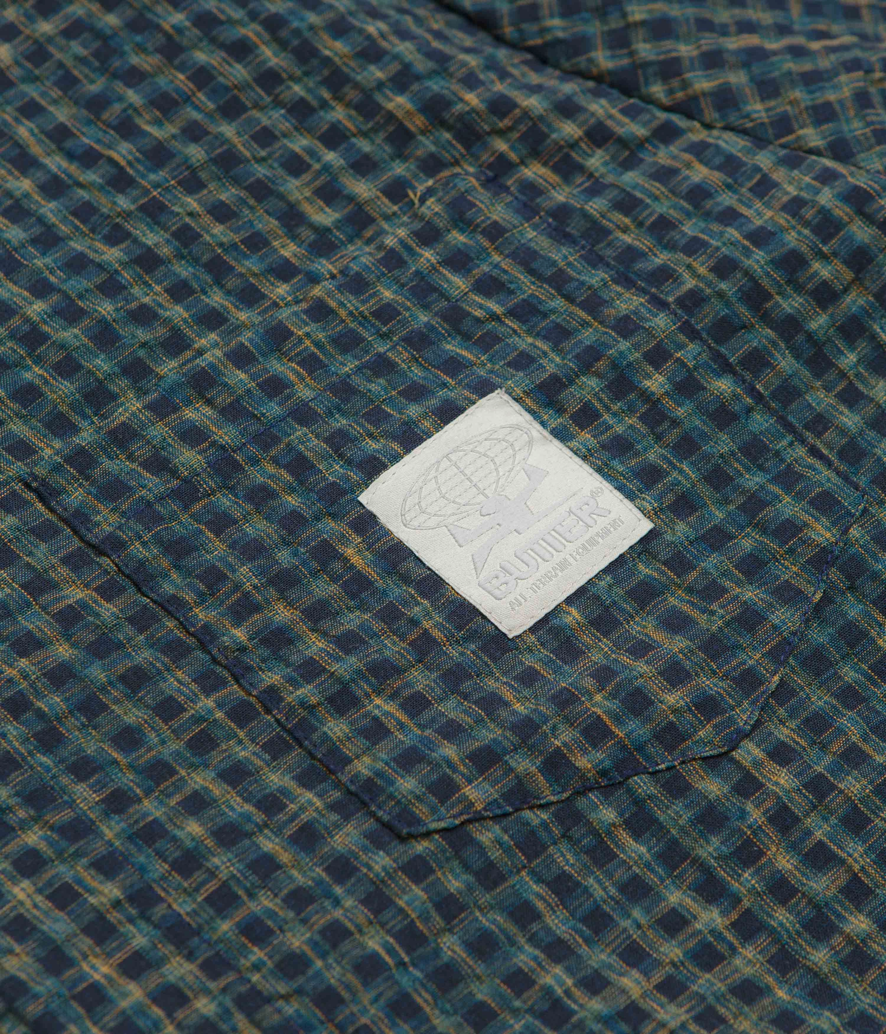 Butter Goods Equipment Short Sleeve Shirt - Navy Festival Fashion