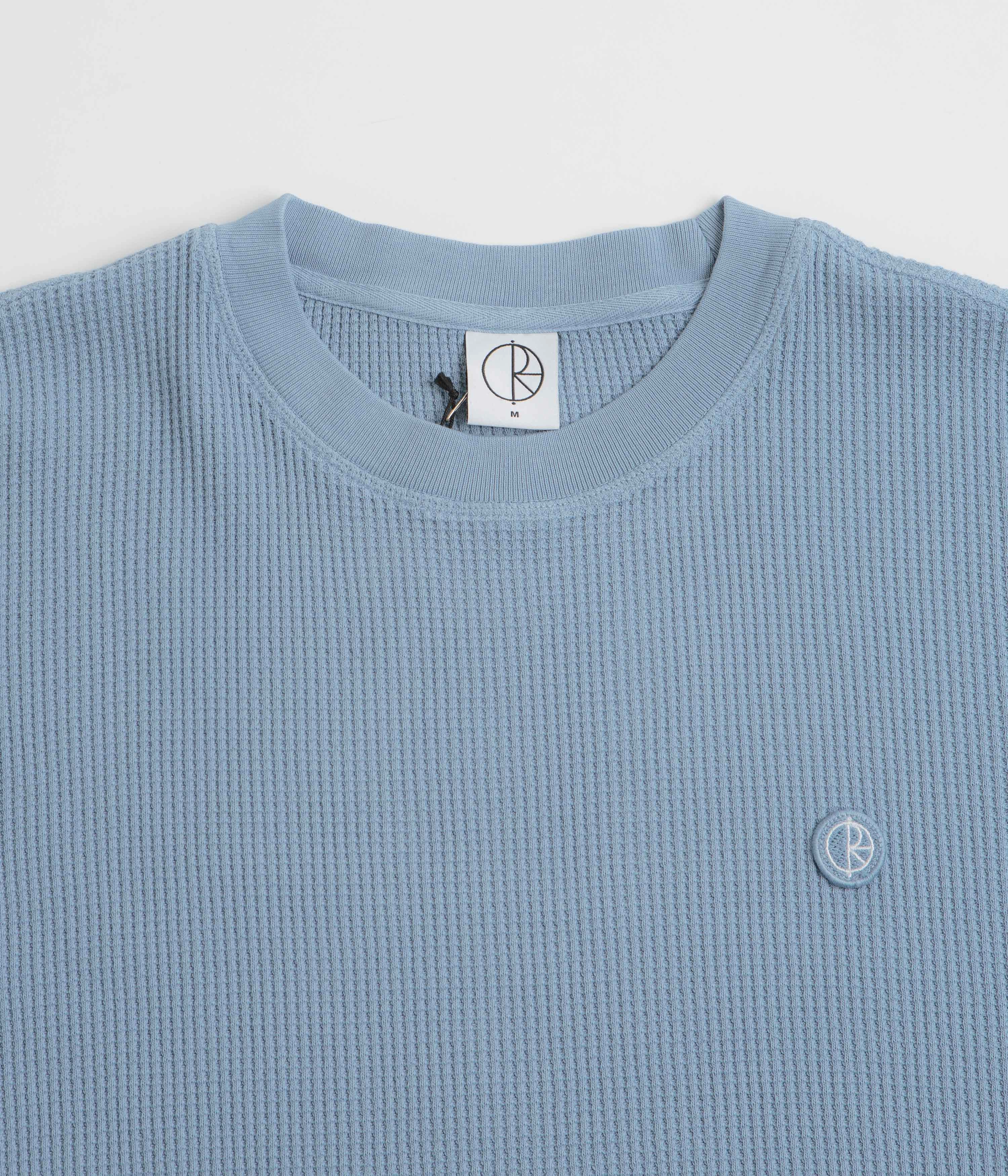 neon hem Bestseller Polar Dylan Long Sleeve T-Shirt - Dove Blue