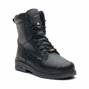 Progum-I-Met 8" Steel Toe Work Boots A9272-11 - Limited Sizing Padded Interior Active Nomad