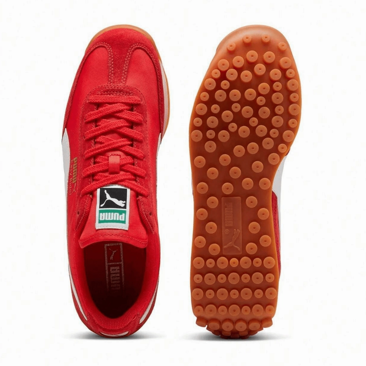 Puma Men's Easy Rider Vintage PUMA Red/PUMA White Power Moves Anti Static Materials