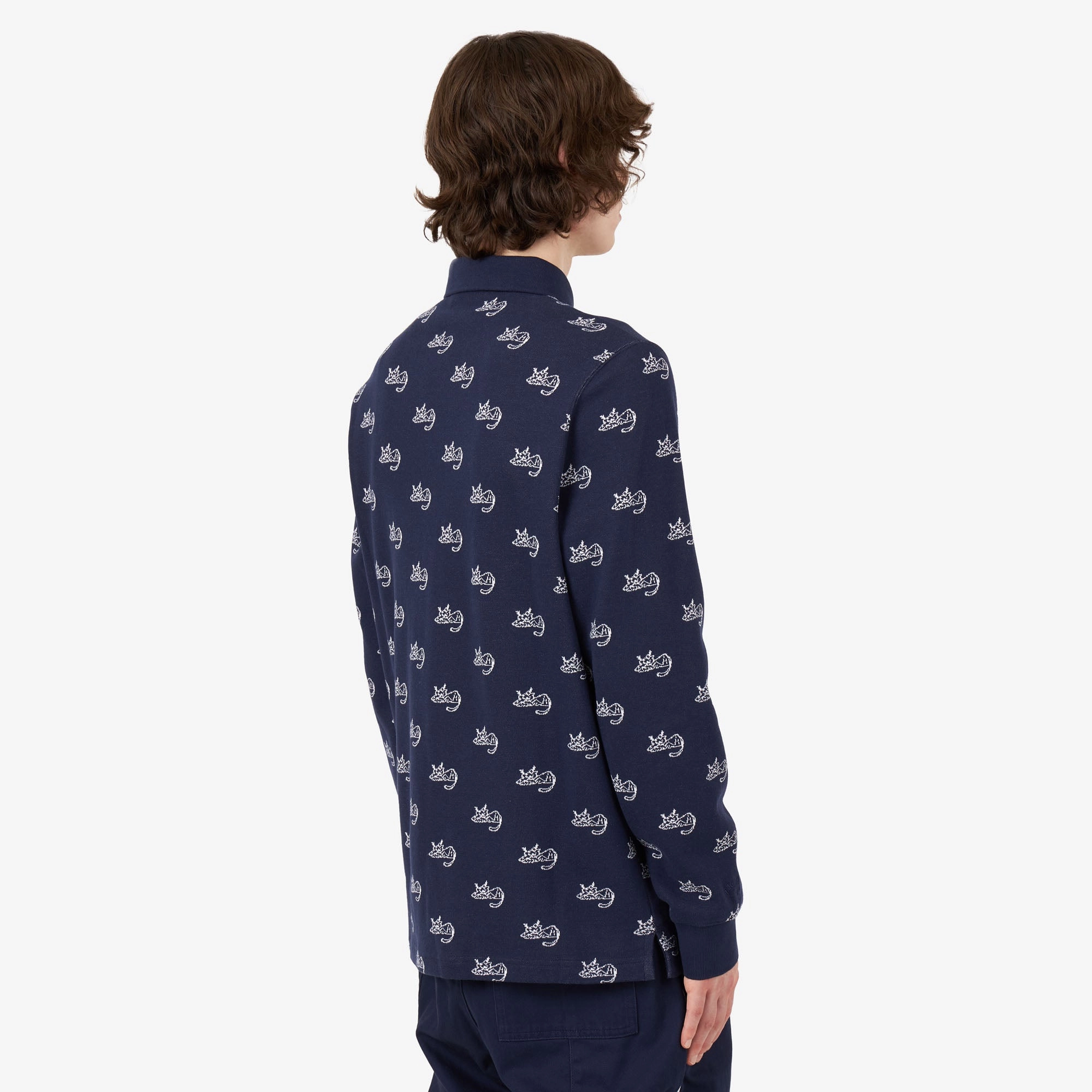 Eco-friendly Puma x Noah Jacquard Polo Shirt / Puma Navy