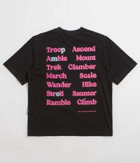 two-piece Purple Mountain Observatory Ascend T-Shirt - Black