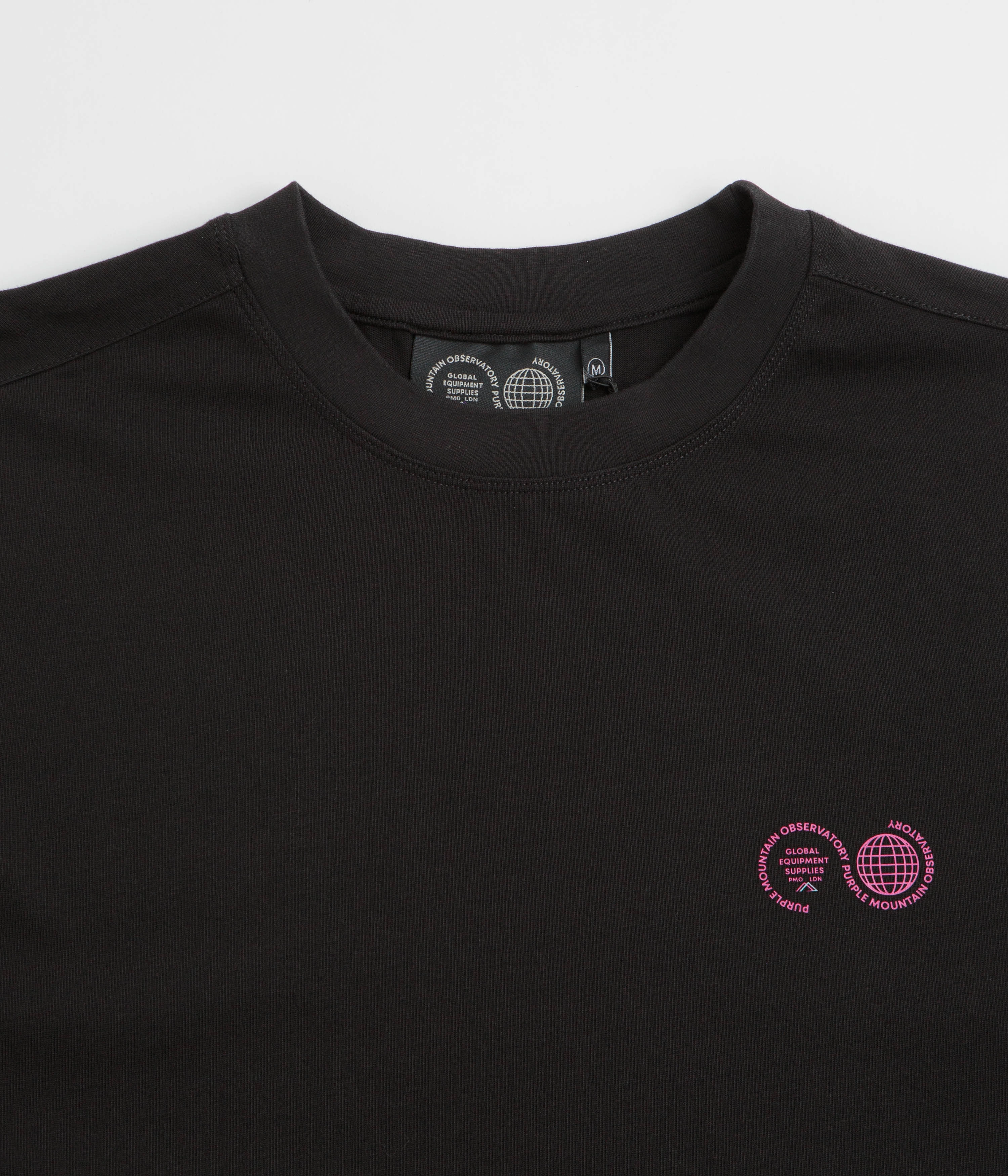 Purple Mountain Observatory Ascend T-Shirt - Black Plus Size shooting event