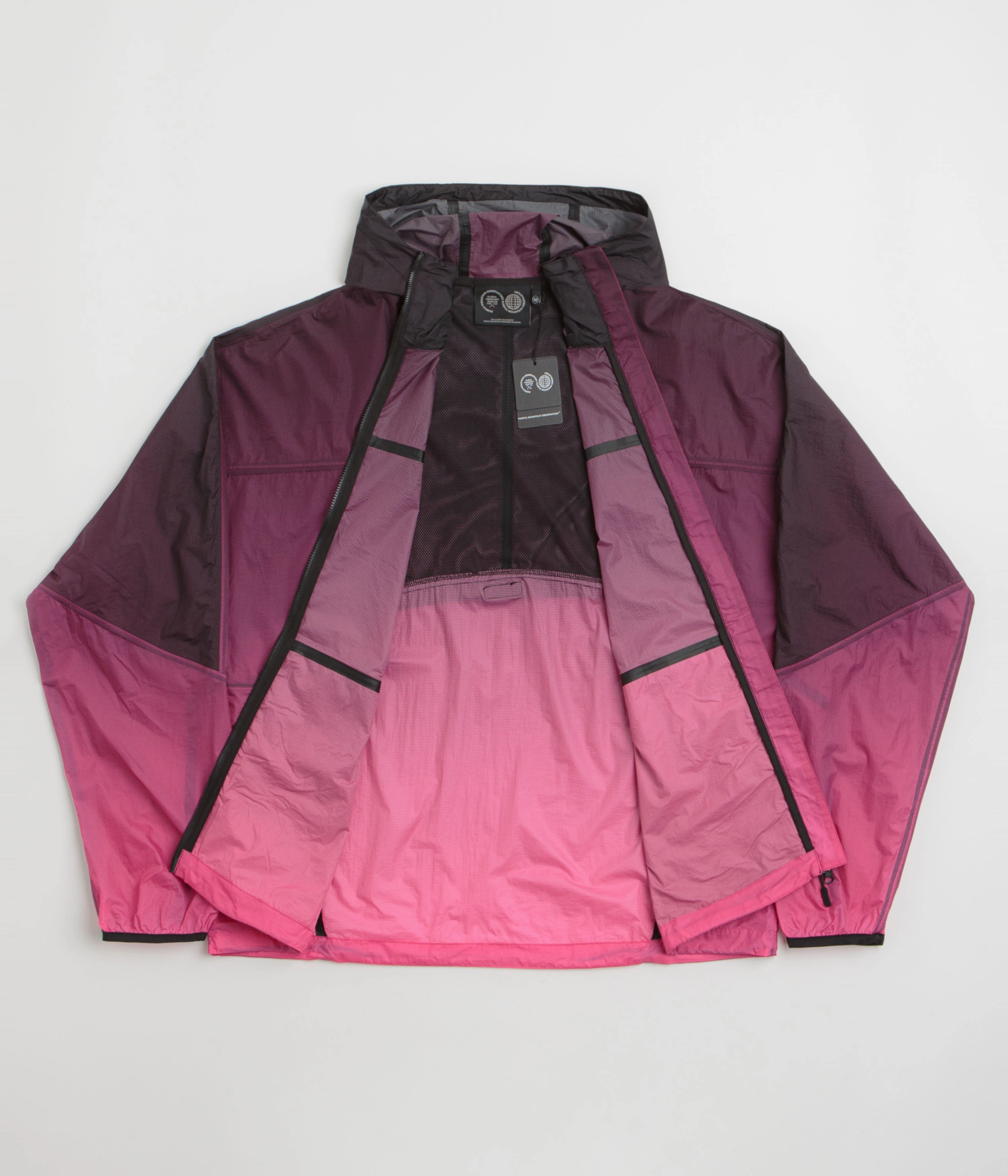 Purple Mountain Observatory Breeze Jacket - Rasberry Ombre Urban Discuss