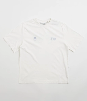 Purple Mountain Observatory Globe T-Shirt - White Odor Resistant