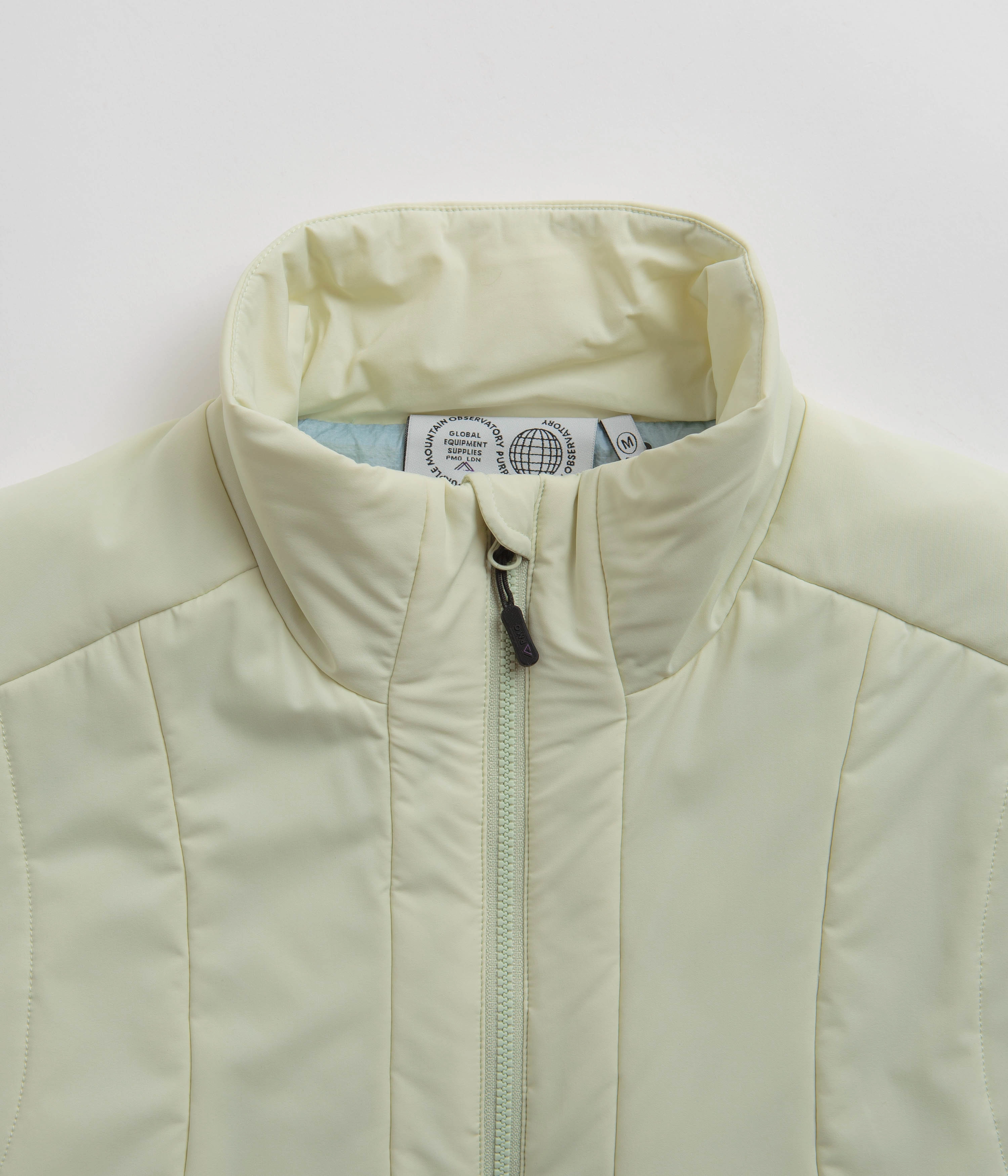 Purple Mountain Observatory Water Repel Kyoto Quilted Vest - Bone Outdoors Day