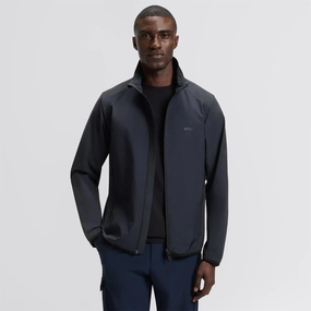 Putt Full Zip Lightweight Jacket Dark Blue Water-Resistant Layer