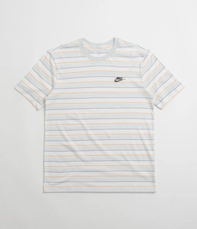 Nike Stripe Club T-Shirt - Photon Dust Foldable Design