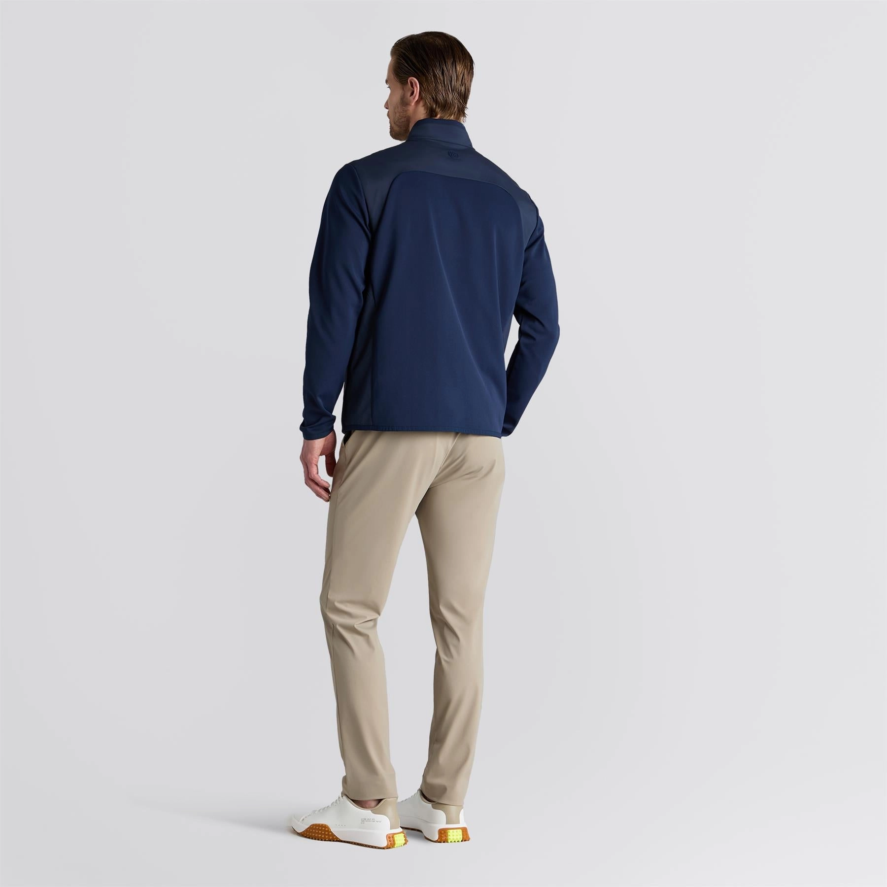 Nylon Panelled Quarter Zip Jacket Twilight Perseverance Music