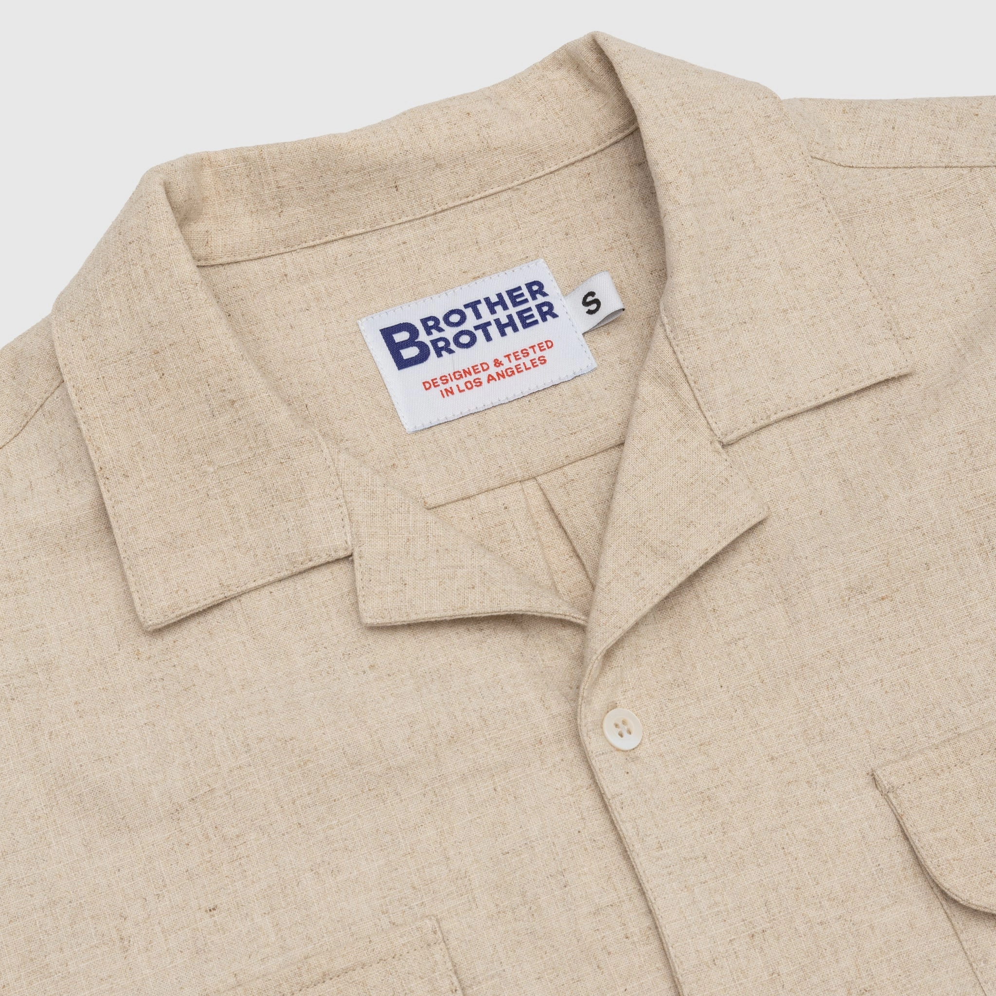 LS CAMP COLLAR SHIRT Functional Fashion Seasonal Comfort