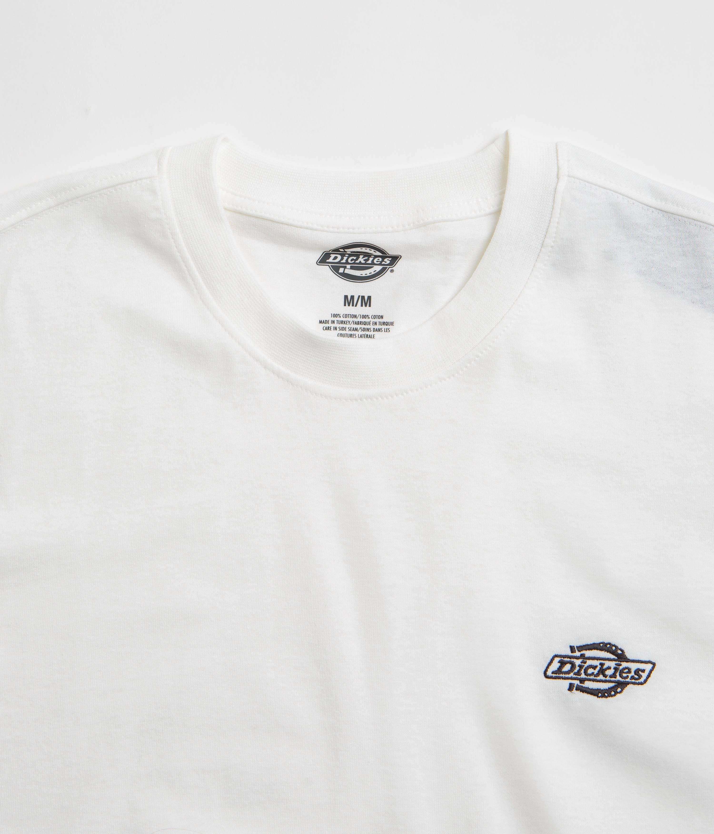 Dickies Summerdale T-Shirt - White Iron safe