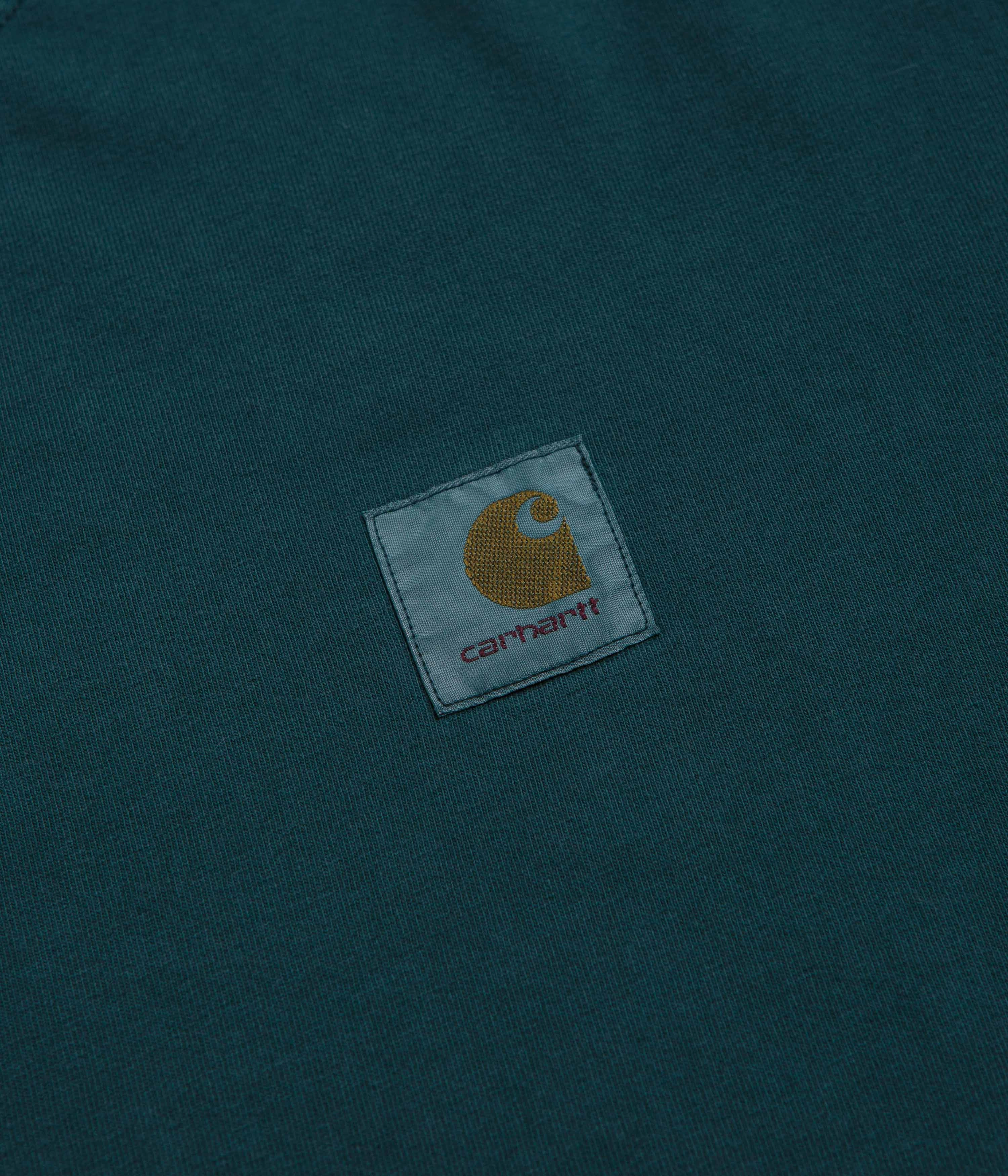 Carhartt Vista Long Sleeve T-Shirt - Deep Lagoon empire waist silhouette