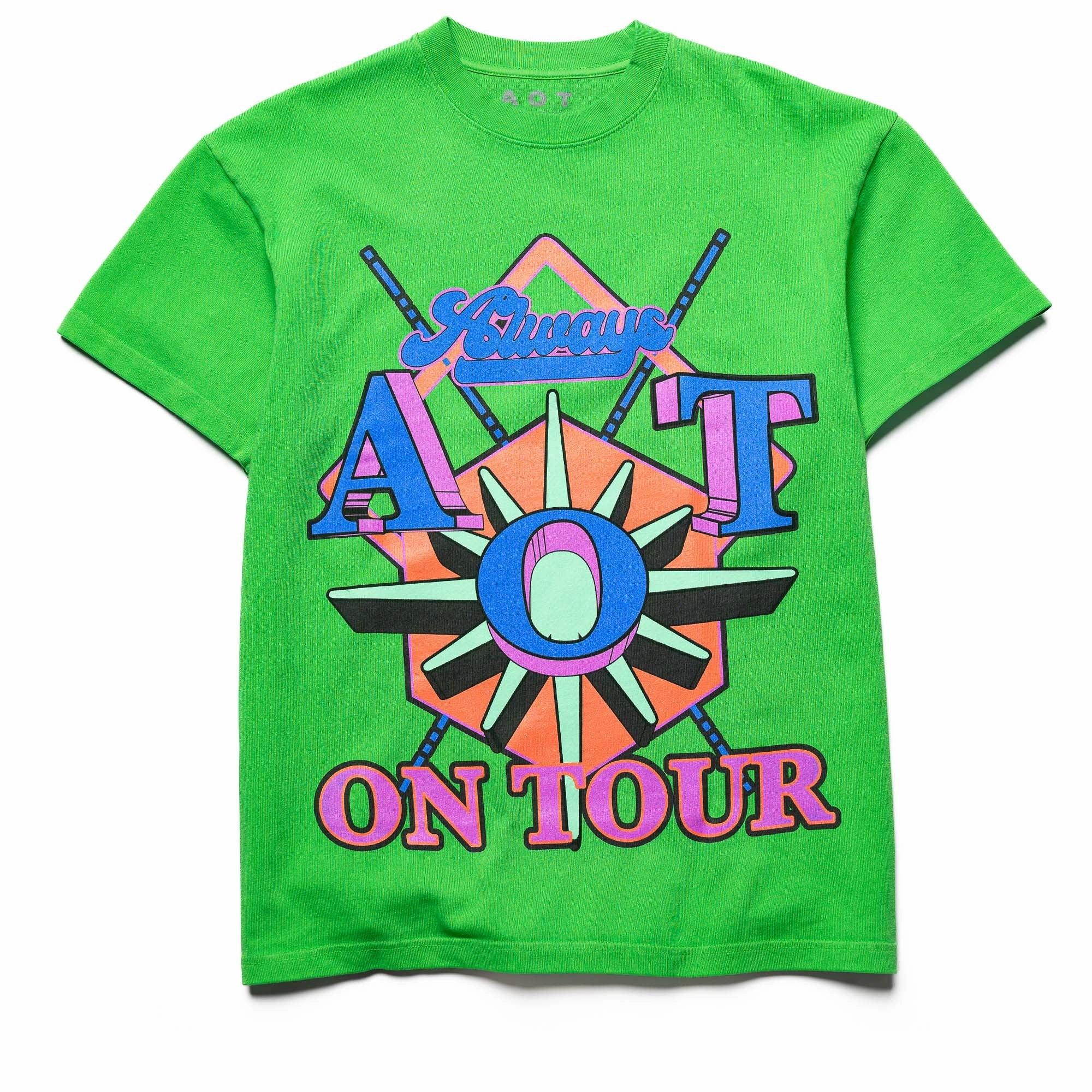 Always On Tour Direction Tee - Green Zumba